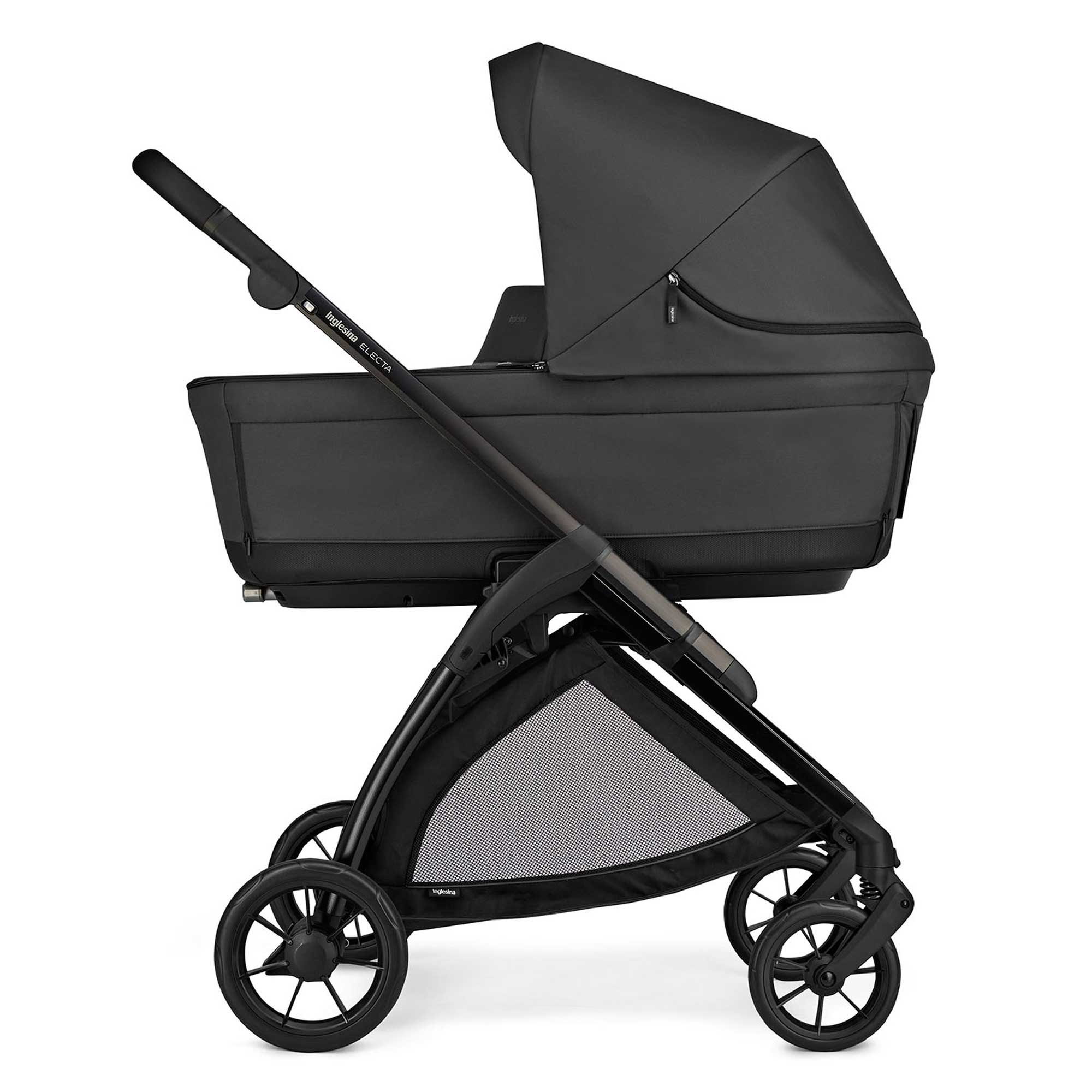 Inglesina Electa Quattro Cybex Travel System in Upper Black Travel Systems