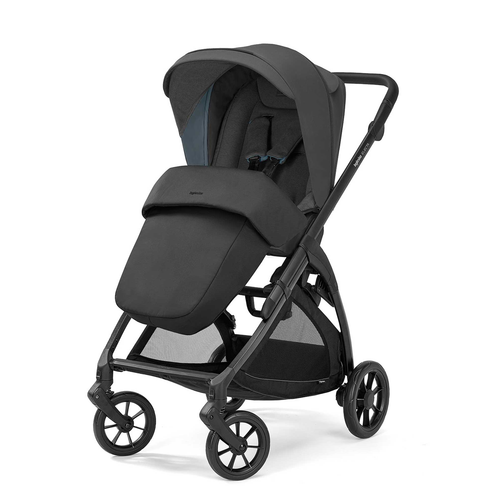 Inglesina Electa Quattro Travel System in Upper Black Travel Systems STR/ING/153995 5060971153995
