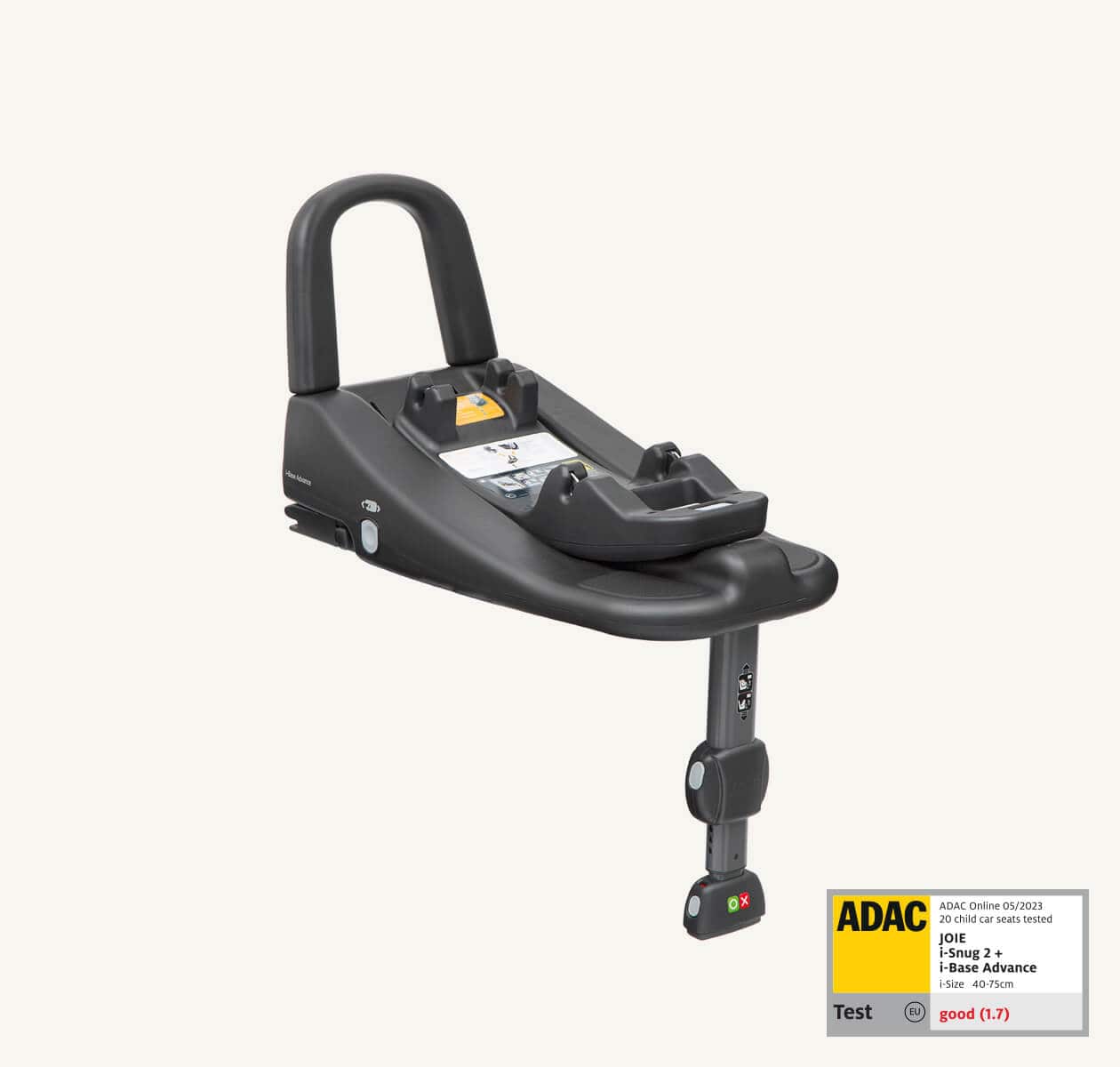 Joie i-Snug 2 i-Size Car Seat in Pebble with i-Base Advance Baby Car Seats C1817CAPEB000-01 5056080614984