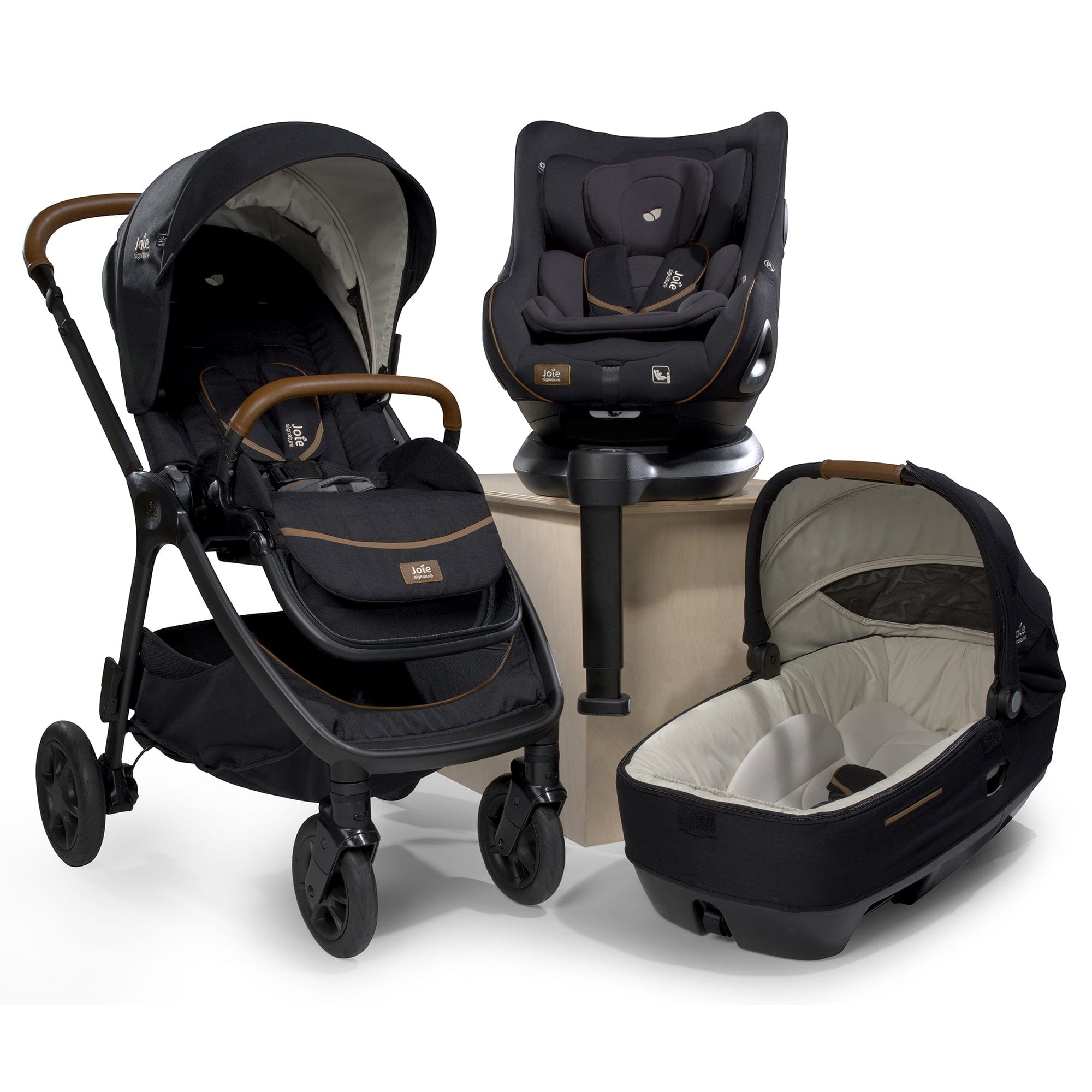 Joie Finiti Flex Grow Ready Bundle in Eclipse Baby Prams