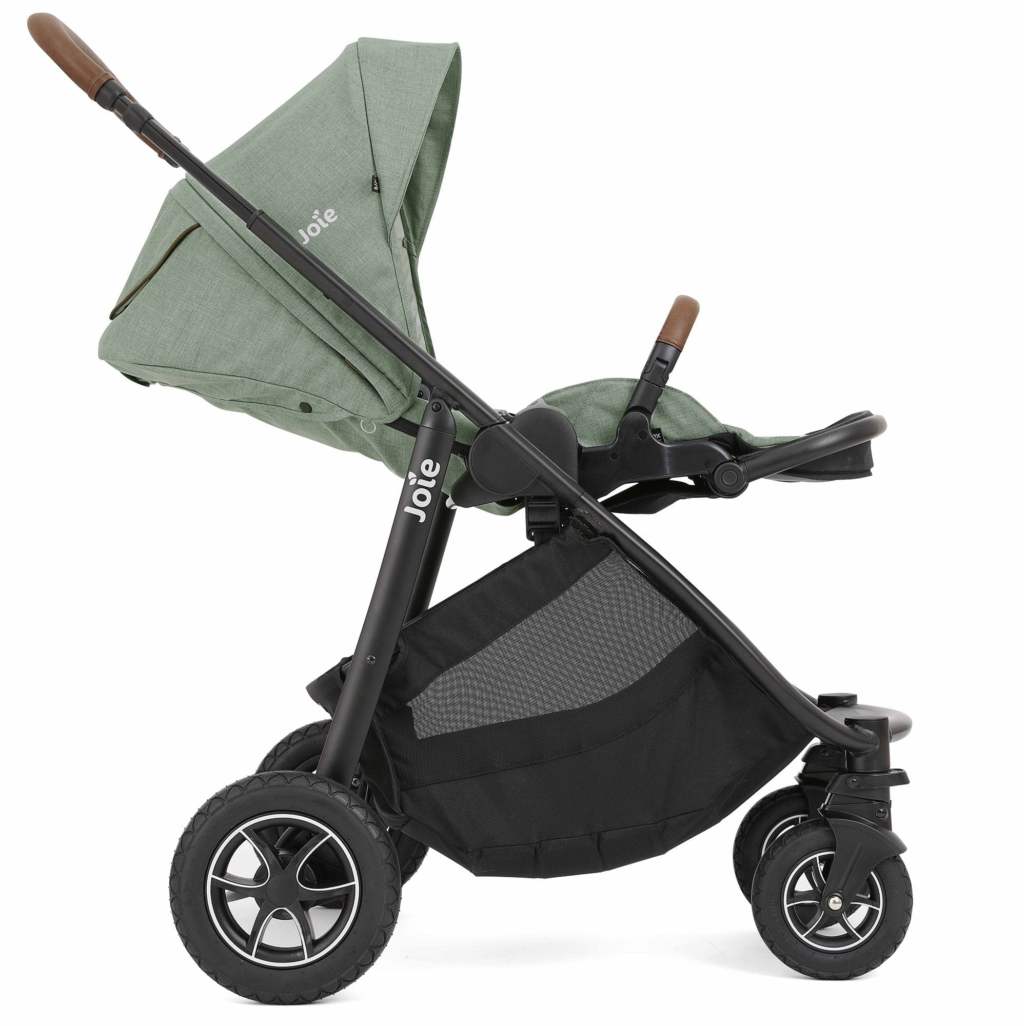Versatrax Pushchair and Ramble XL CarryCot in Lagoon Baby Prams