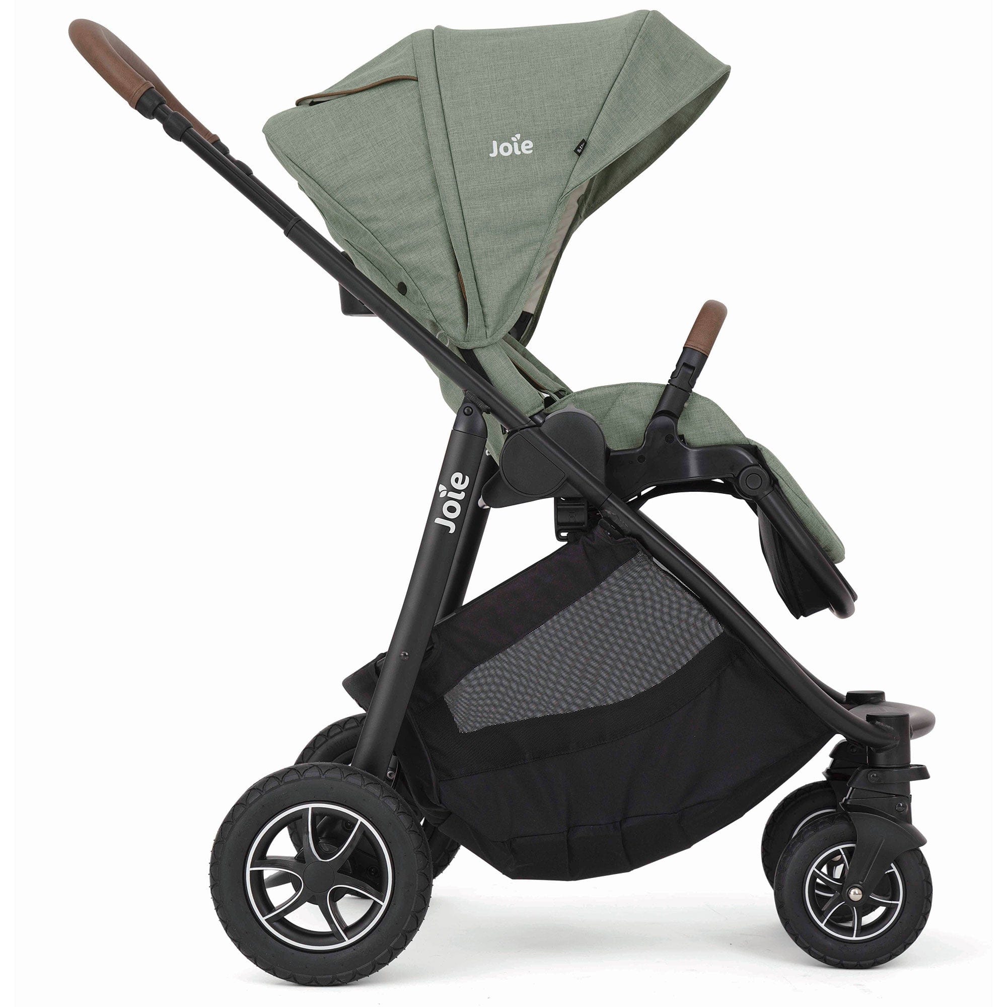Versatrax Pushchair and Ramble XL CarryCot in Lagoon Baby Prams
