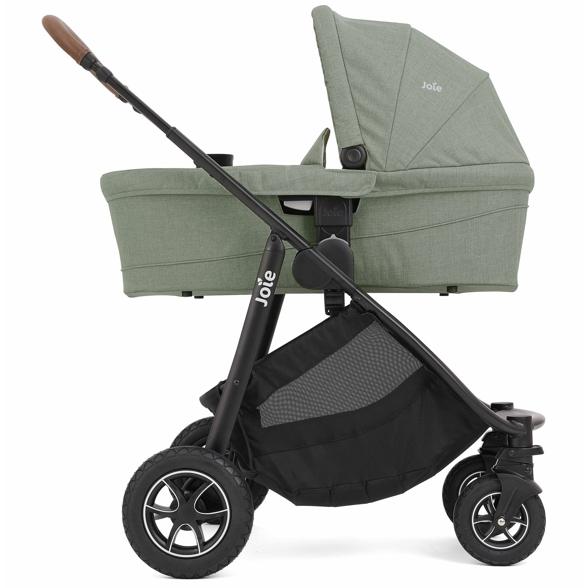 Versatrax Pushchair and Ramble XL CarryCot in Lagoon Baby Prams