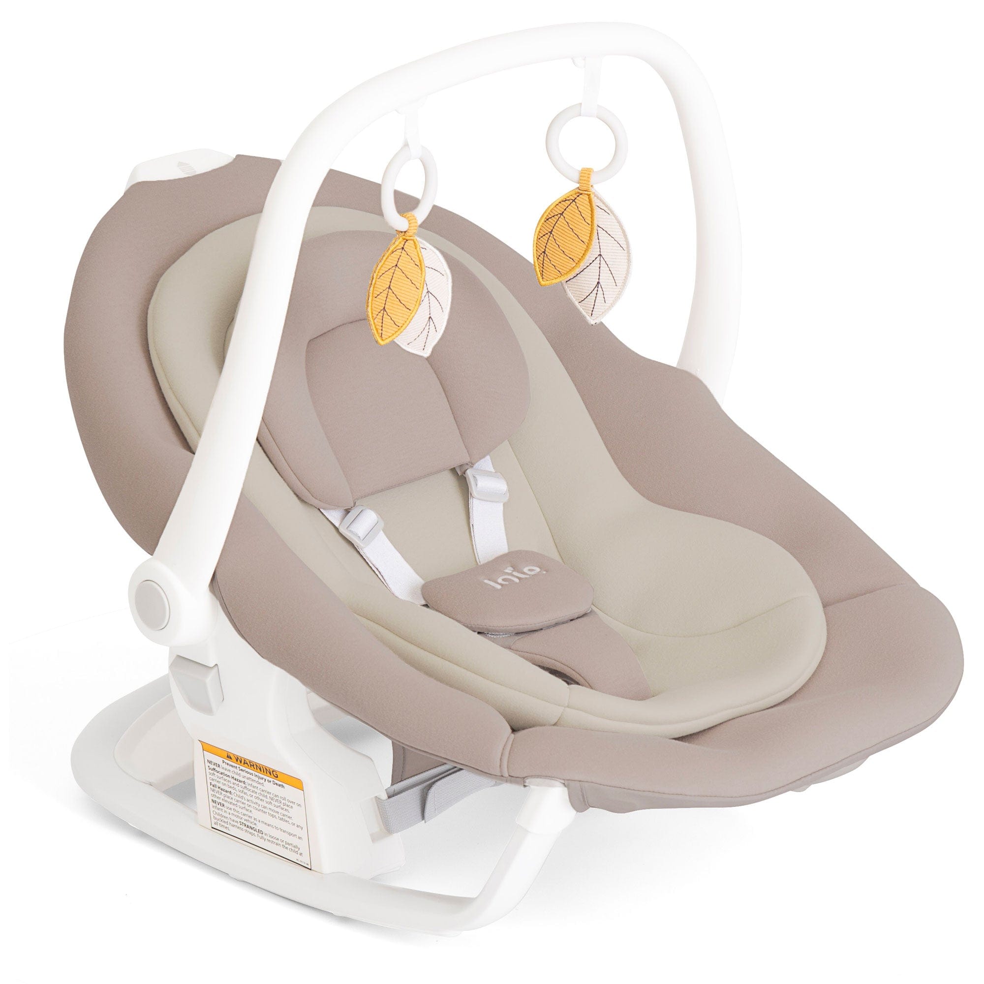 Joie Whimsey Wind Up Swing in Almond Rocking Bouncing Cradles W2313AAALM000 5056080620718