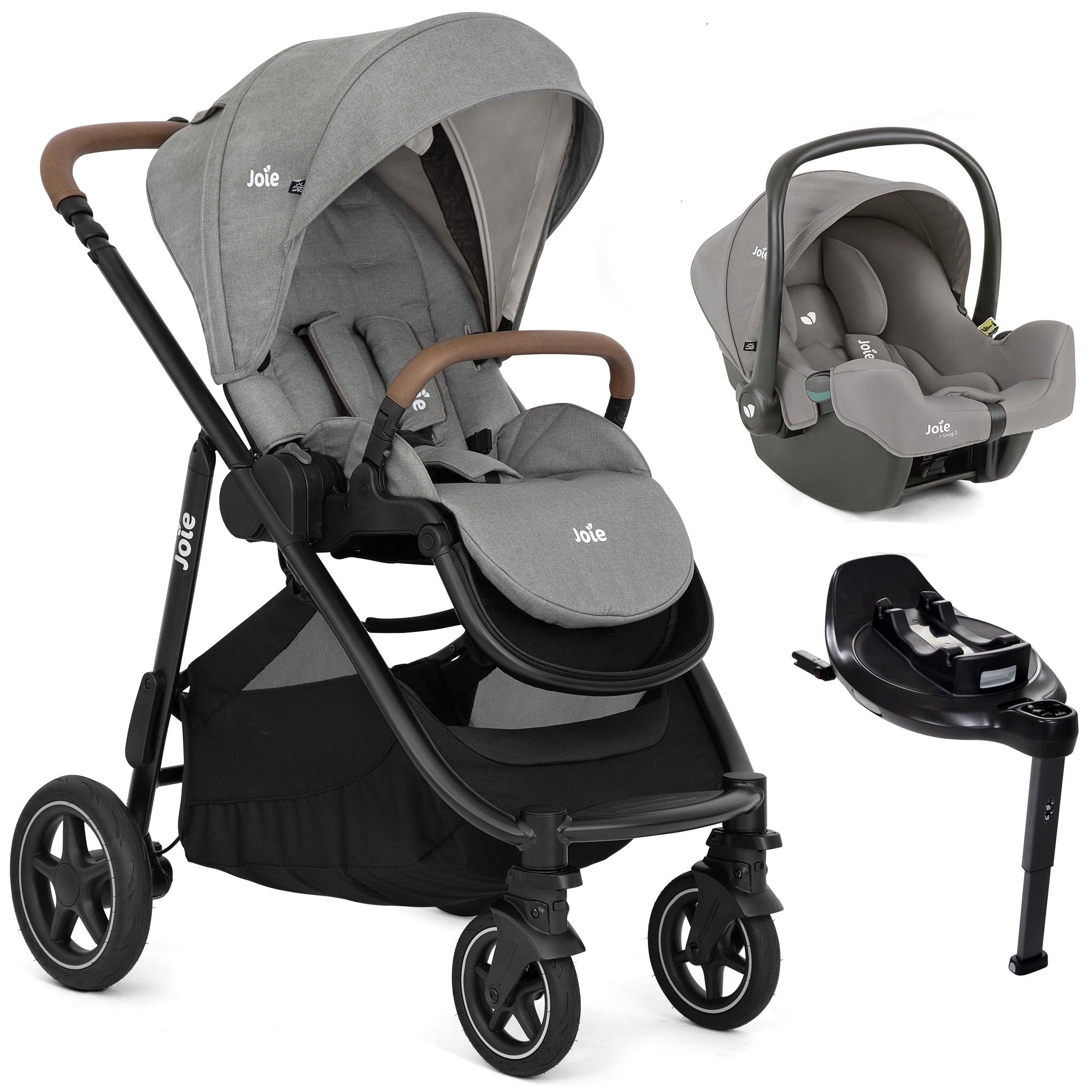Joie Versatrax Travel System in Pebble