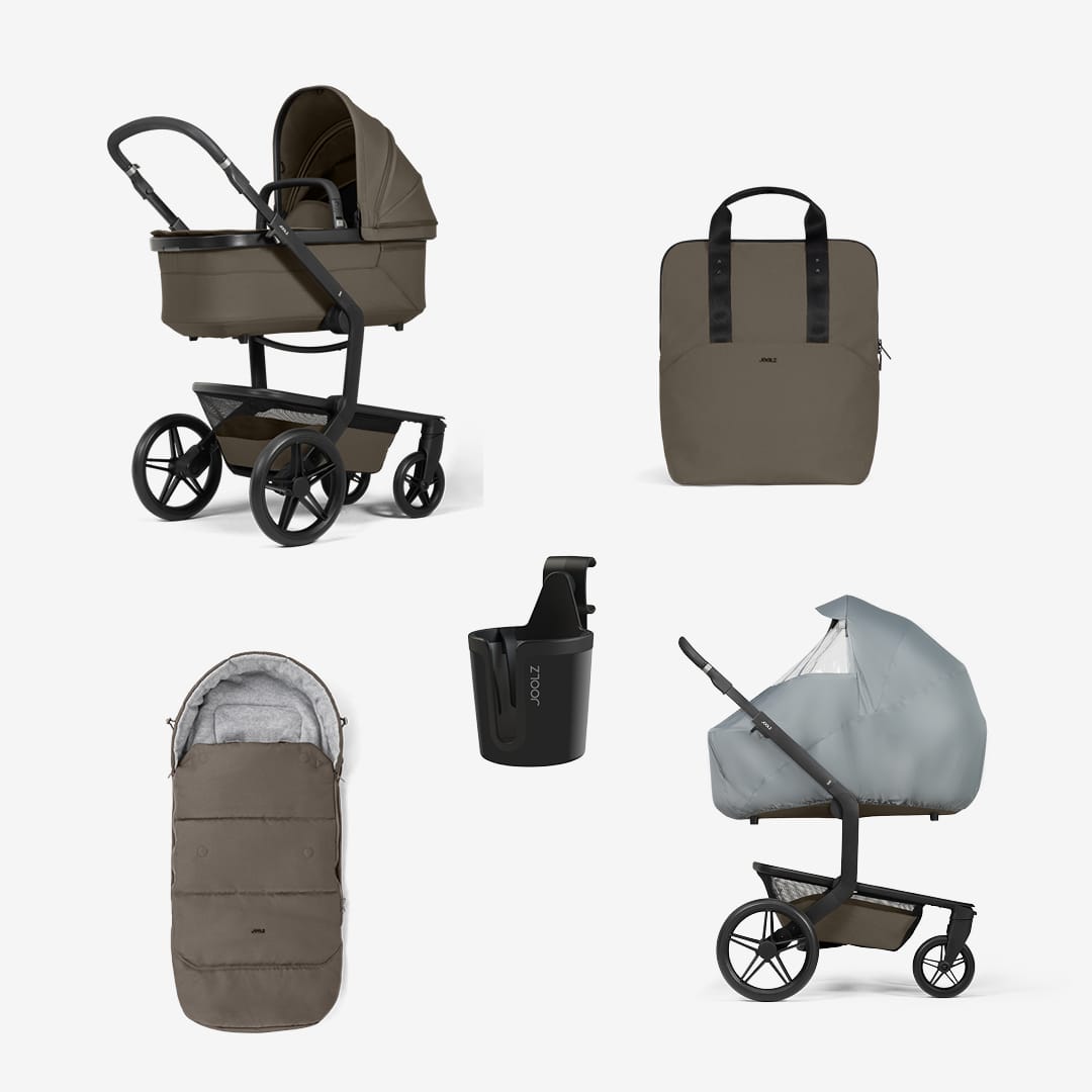 Joolz Day 5 Essential Bundle in Hazel Brown Baby Prams 908433 8715688114827