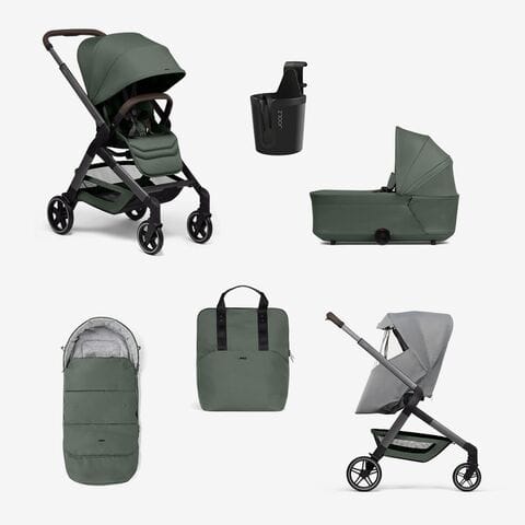 Joolz Hub2 Essential Bundle in Forest Green Baby Prams 907741 8715688115213