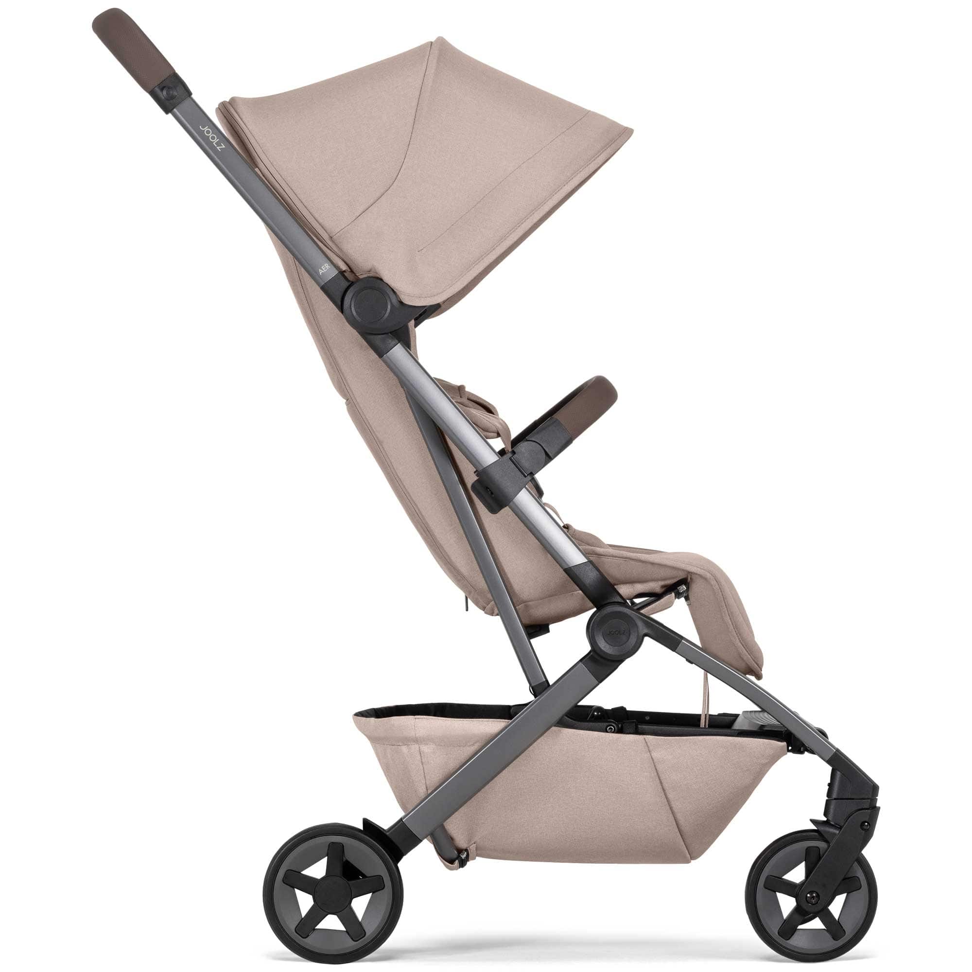 Joolz Aer2 Foldable Bumper Bar in Mid-Brown Carbon Buggy Accessories 320404 8715688096550