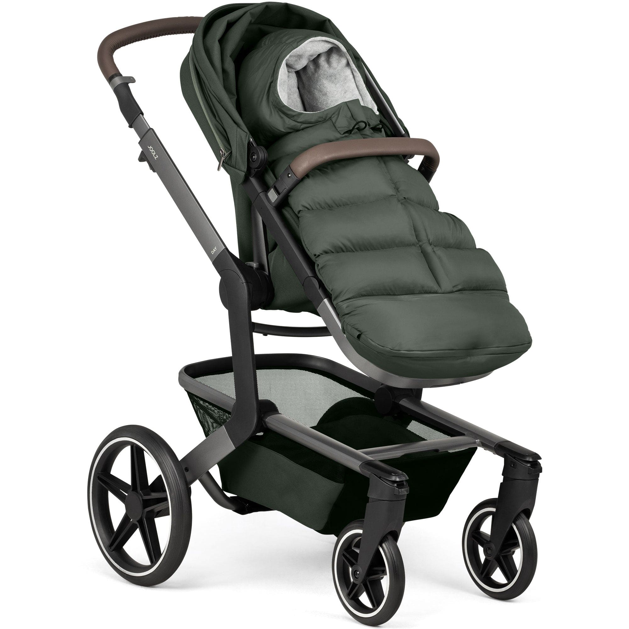 Joolz Puffer Footmuff in Forest Green - Main Image