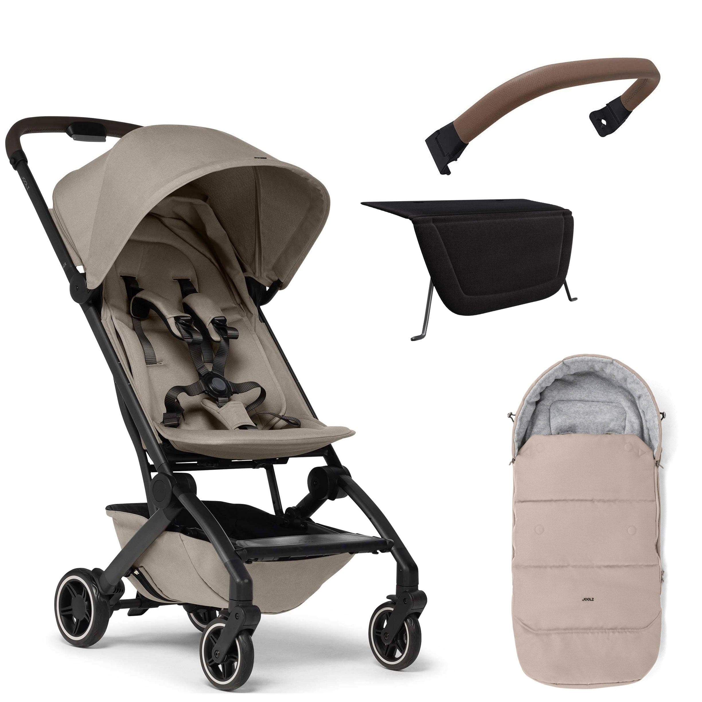 Joolz Aer+ Luxury Bundle in Sandy Taupe Pushchairs & Buggies 15455-SDT 8715688085004