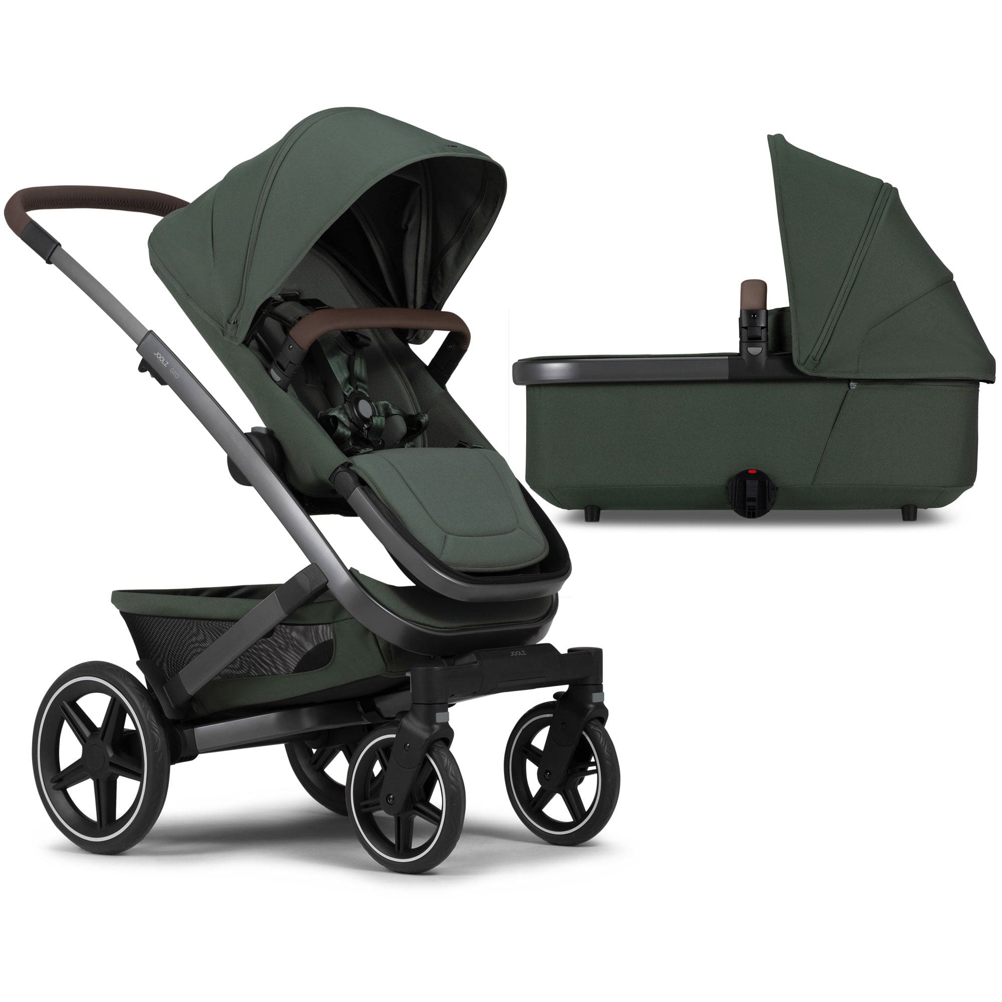 Joolz Geo3 Mono Complete in Forest Green Pushchairs & Buggies 071300 8715688083413