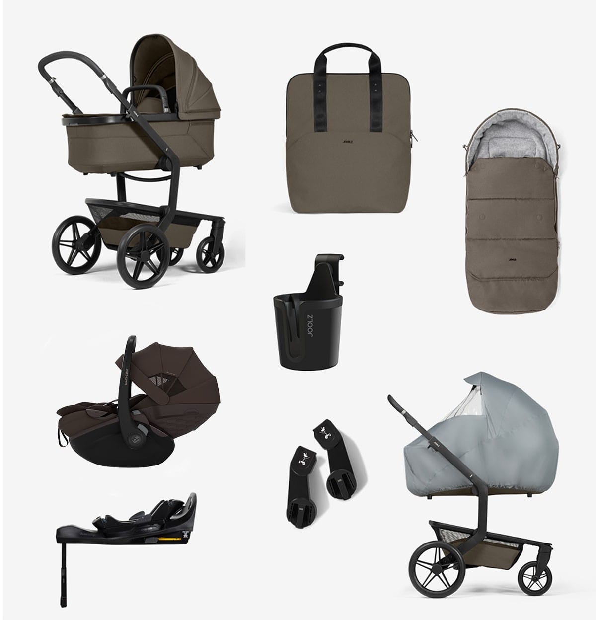 Joolz Day 5 All in One Bundle in Hazel Brown Travel Systems 908423 8715688114780