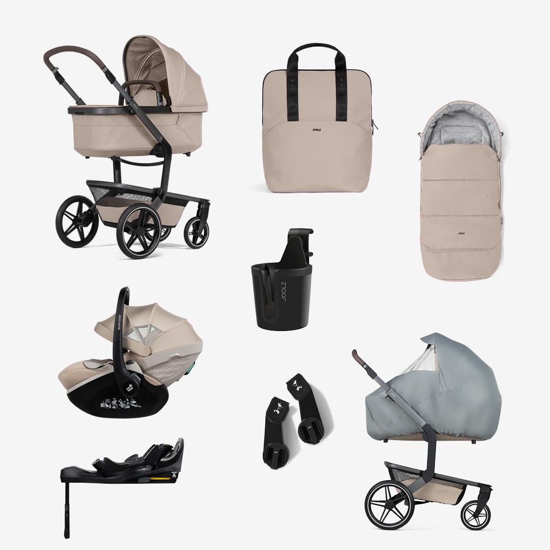 Joolz Day 5 All in One Bundle in Sandy Taupe Travel Systems 908422 8715688114773