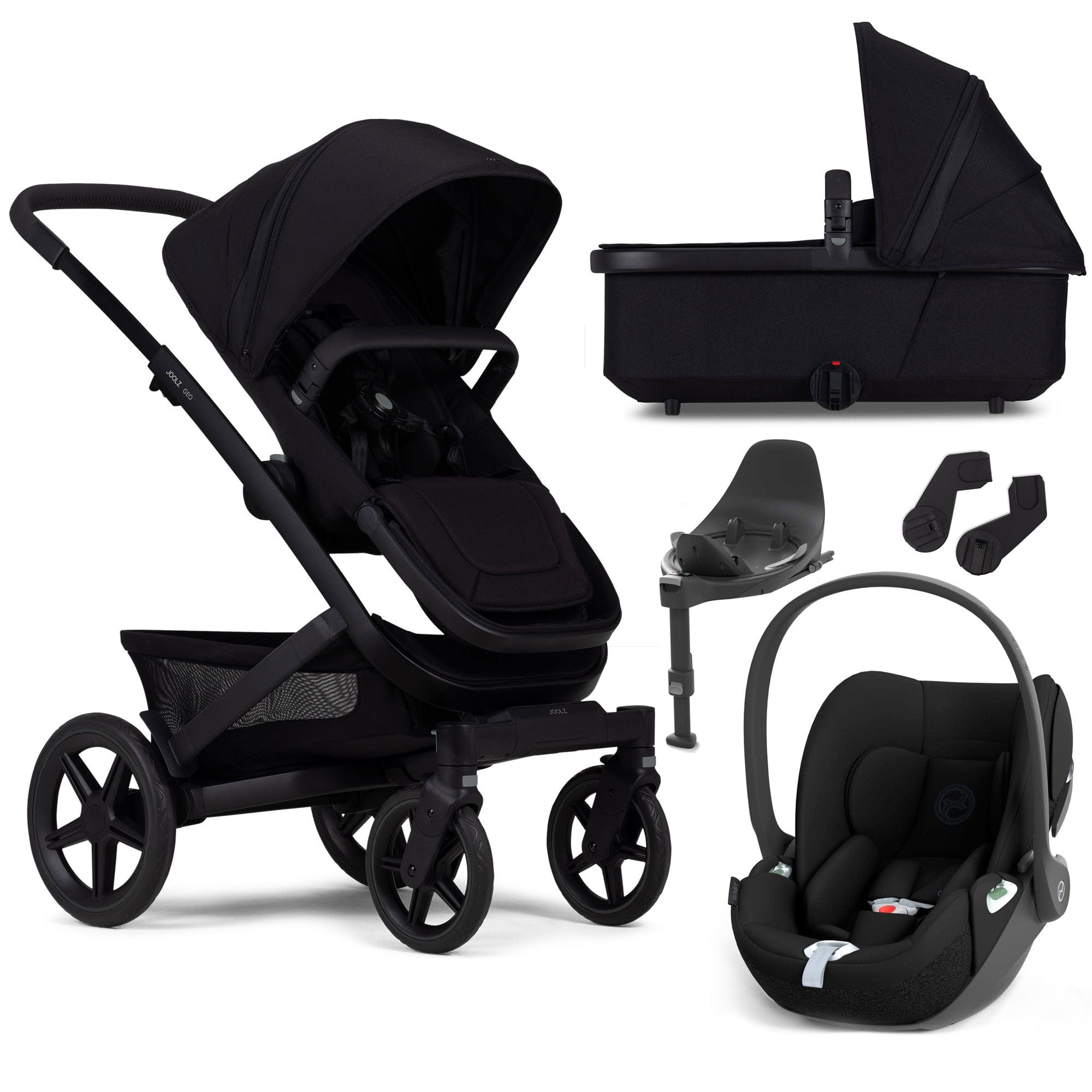 Joolz Geo3 Complete Cybex Travel System in Space Black Travel Systems