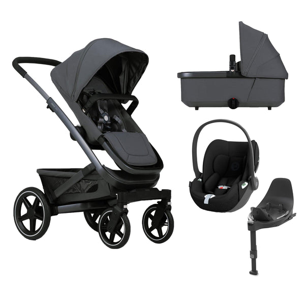 Joolz Geo3 Complete Set with Cloud T Car Seat in Pure Grey Travel Systems GEO-PEB-GRE-1 8715688068410