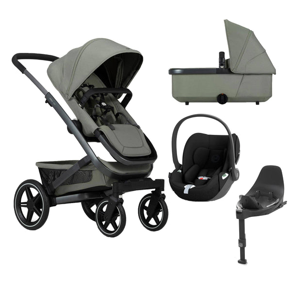 Joolz Geo3 Complete Set with Cloud T Car Seat in Sage Green Travel Systems GEO-PEB-SAG-1 8715688068496