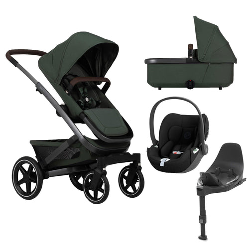 Joolz Geo3 Complete Set with Cloud T Car Seat in Urban Green Travel Systems GEO-PEB-URB-1 8715688068458