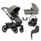 Joolz Geo3 Complete Set with Pebble 360 PRO Car Seat in Sage Green Travel Systems 14147-BRI-BLK