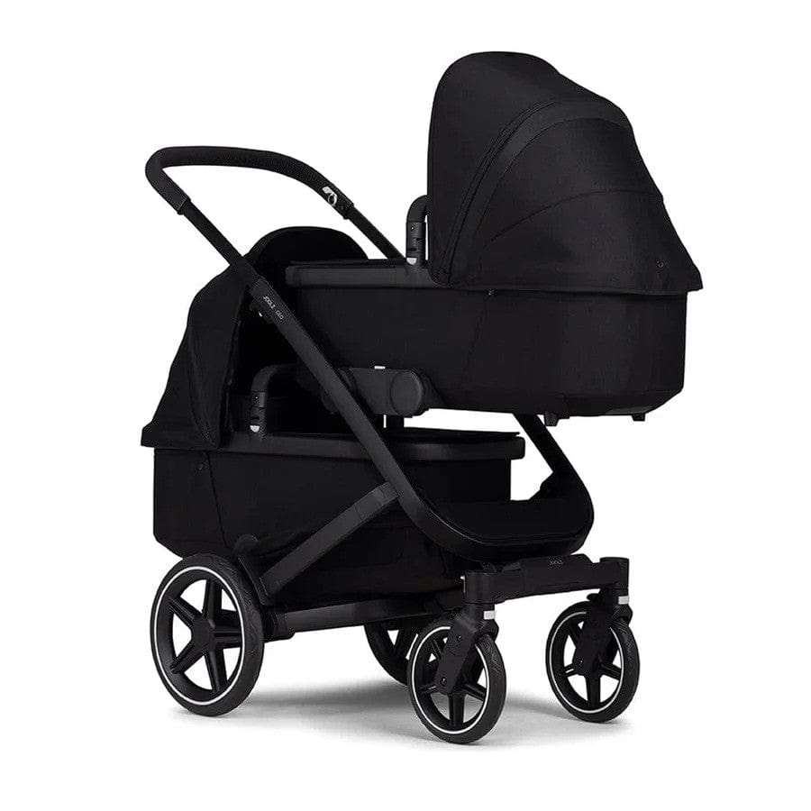 Joolz Geo3 Complete Twin Stroller in Brilliant Black Travel Systems 071132