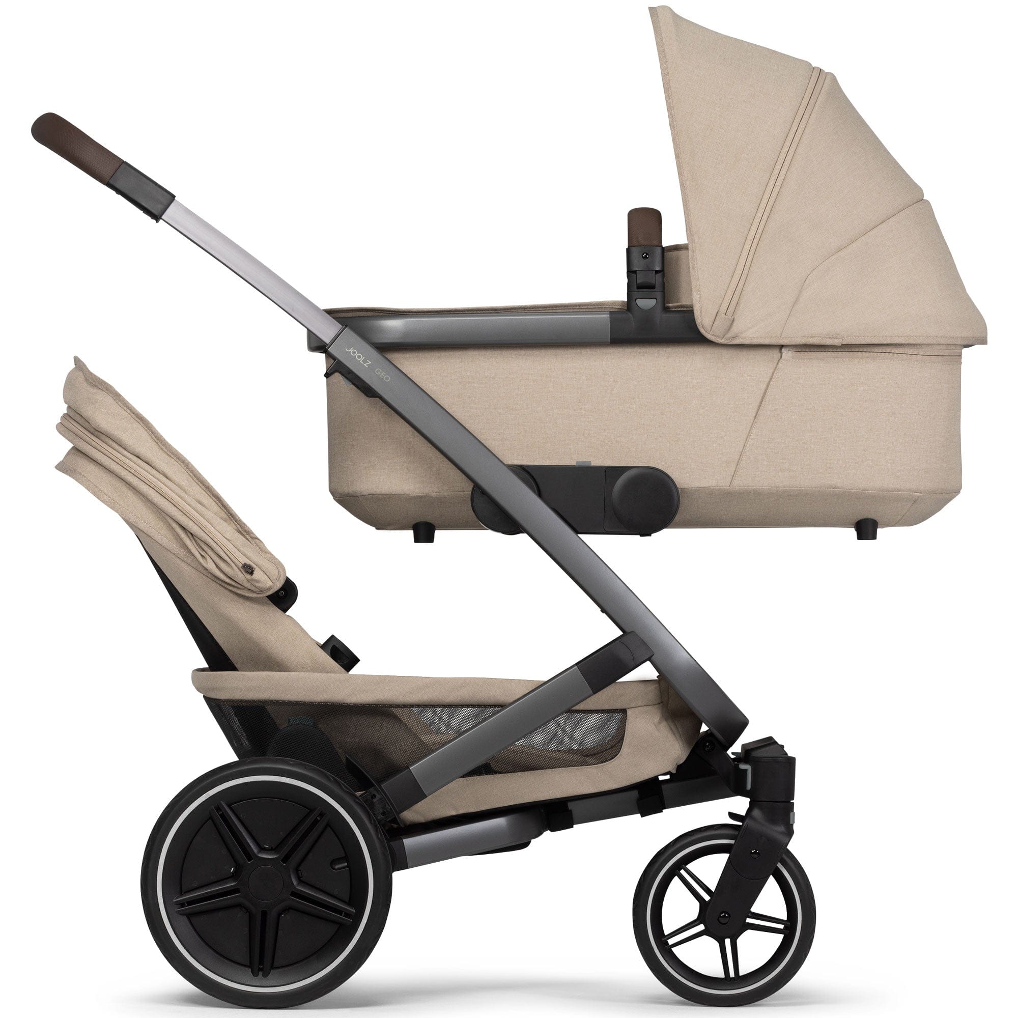 Twin Pram Joolz Day Review Joolz Geo3 Twin Set In Sandy Taupe
