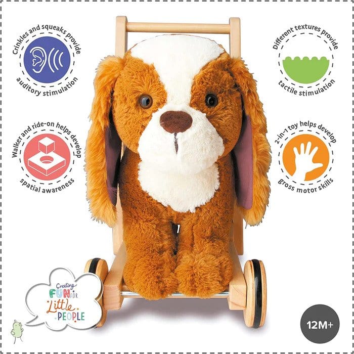 Little Bird Told Me Peanut Pup Baby Walker Rocking Horses lb3110 5060205532992