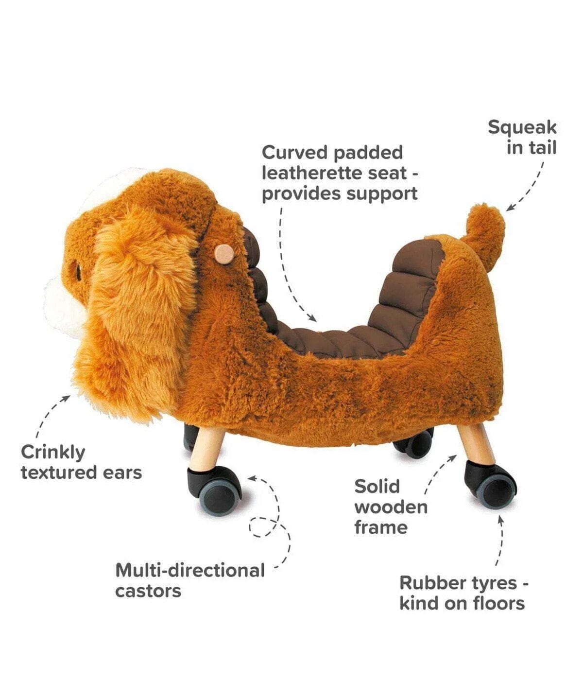 Buy Little Bird Told Me Peanut Pup Ride-On Toy | Baby & Co