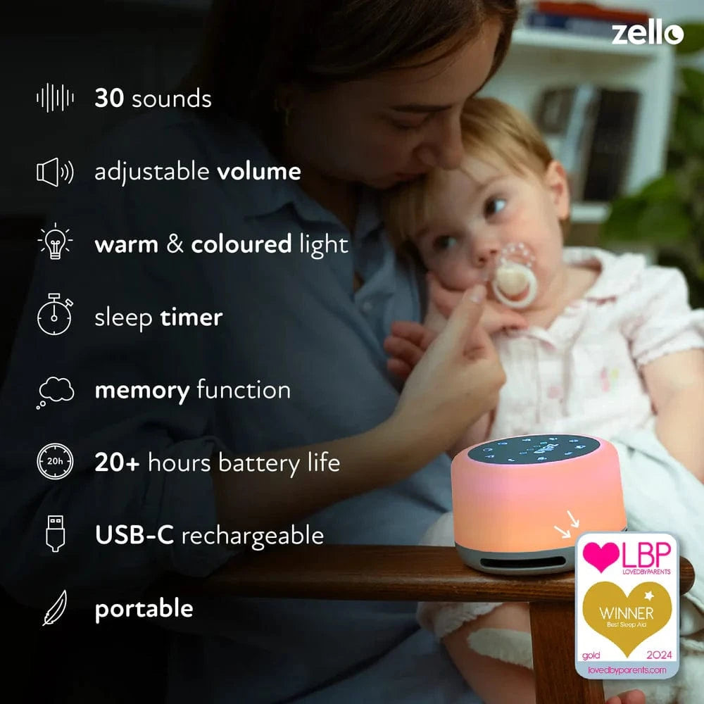 Zello Original White Noise Machine baby sleep aids WNM01 5060751531241