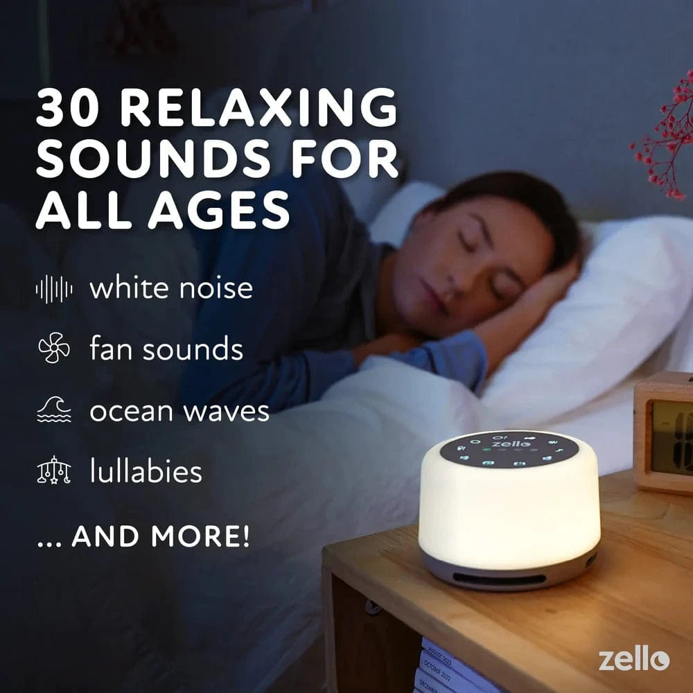 Zello Original White Noise Machine baby sleep aids WNM01 5060751531241