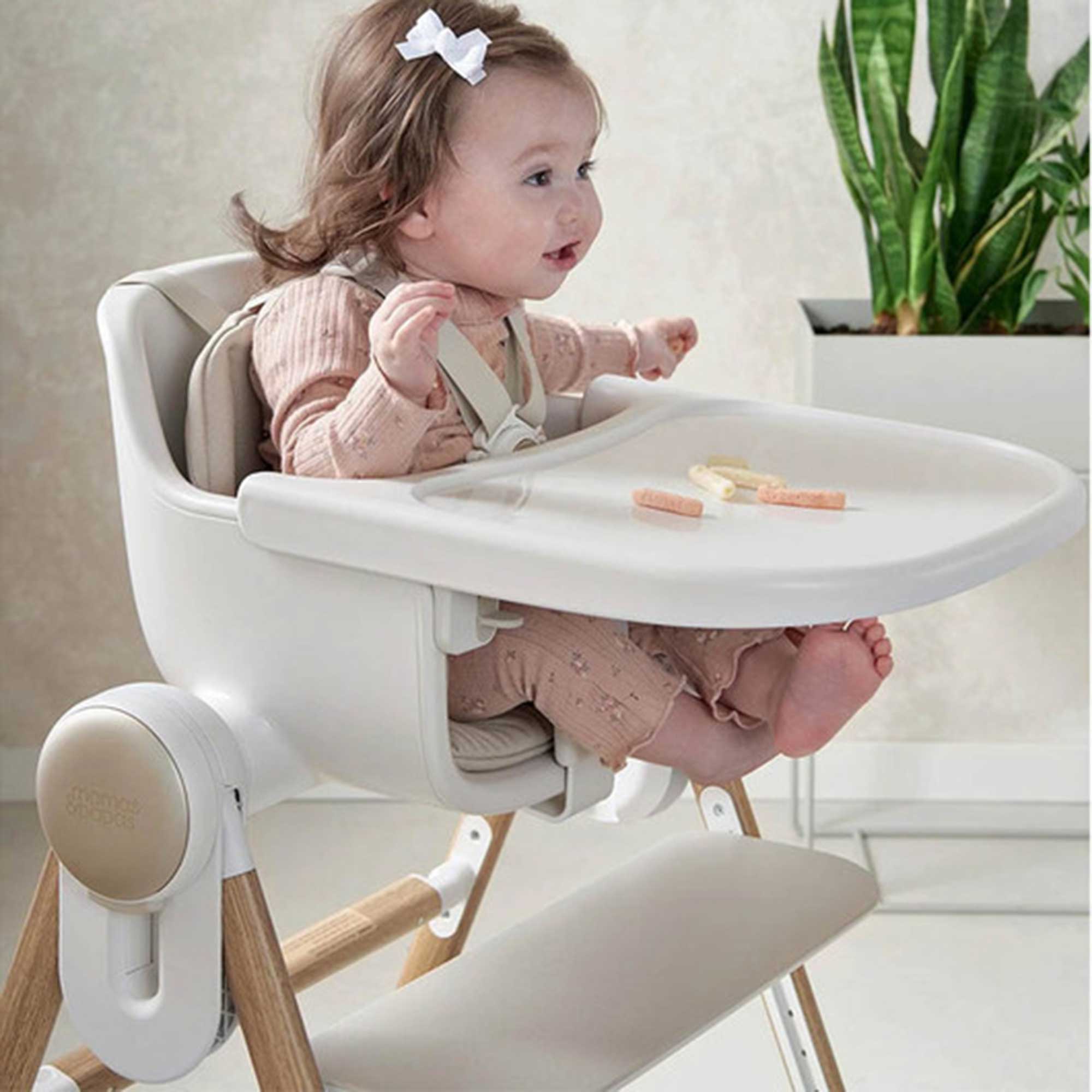Mamas & Papas Eno Highchair, Bouncer & Cushion Bundle in Cashmere Baby Highchairs 19134-ENO-HCSCBC-CAS 5063229135125