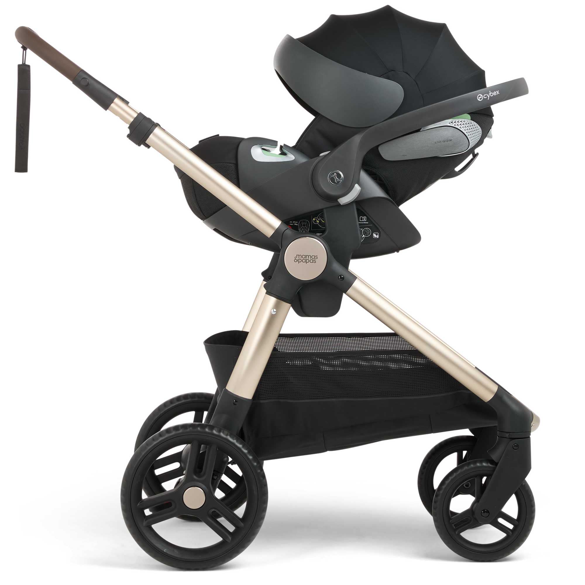 Mamas & Papas Ocarro 2 Complete 8 Piece Maxi-Cosi Bundle in Shell Baby Prams