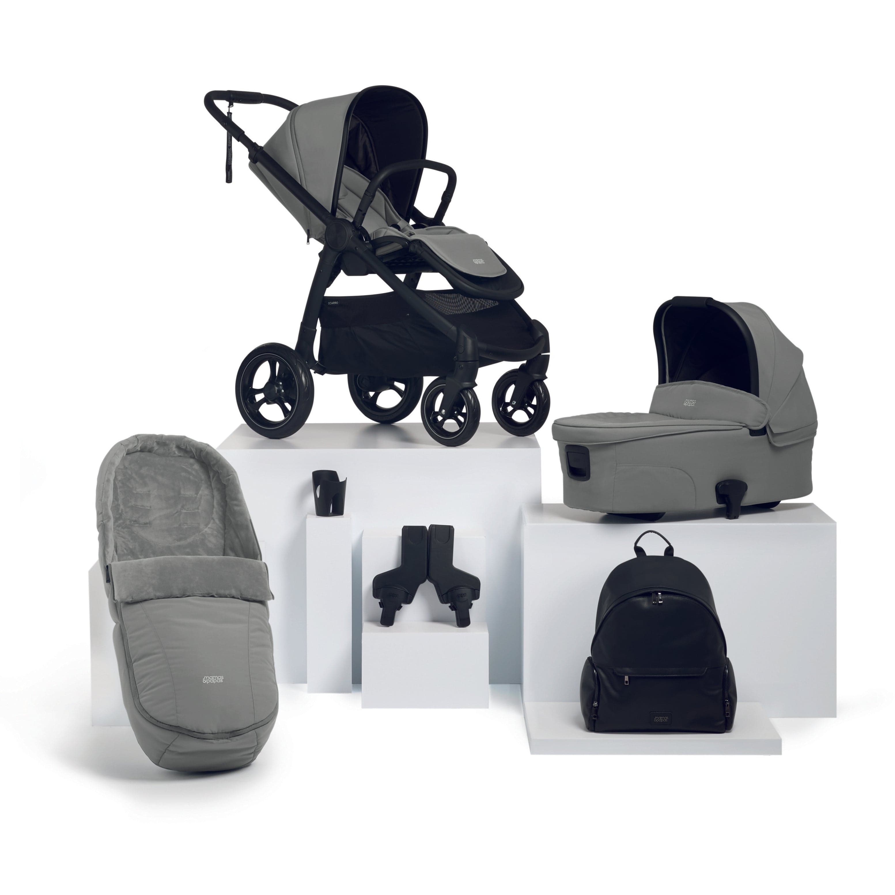 Mamas & Papas Ocarro 6-Piece Essentials Kit in Flint Grey Baby Prams 59891FL00 5063229086564