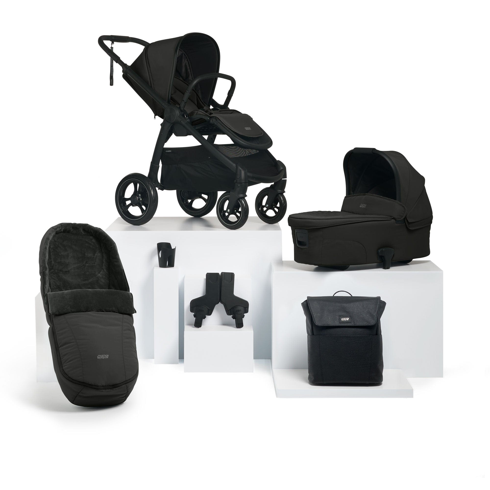 Mamas & Papas Ocarro 6-Piece Essentials Kit in Jet Baby Prams 59891JT00 5063229086526