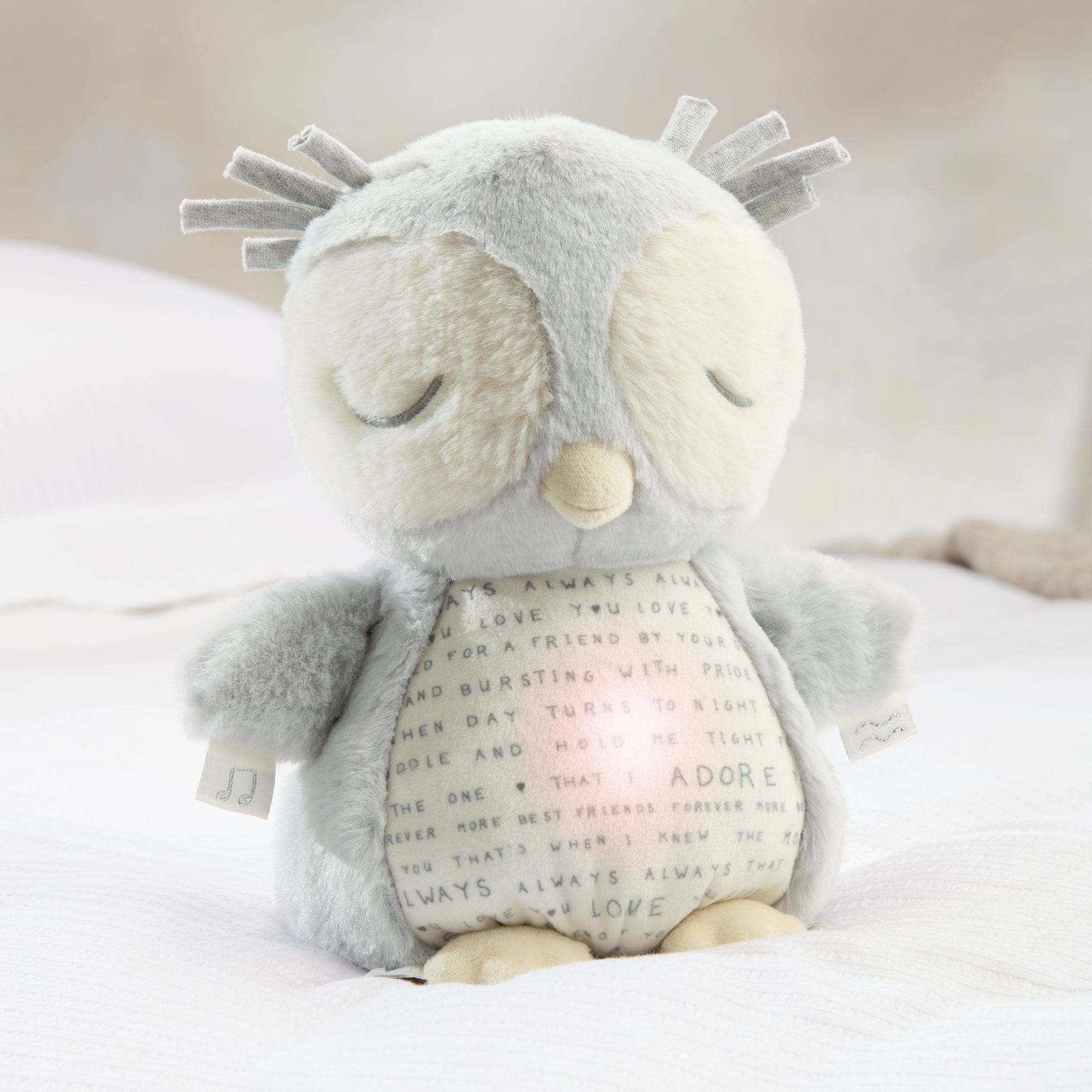 Mamas & Papas Light & Sounds Sensory Toy in Owlbie Comforters 75611aw01 5057232234746