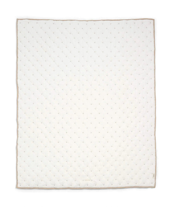Mamas & Papas Welcome to the World Cotbed Quilt in Seedling Cot & Cot Bed Quilts 704103400