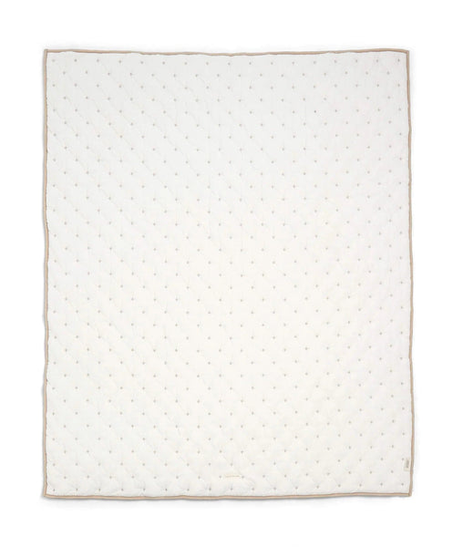 Mamas Papas Welcome to the World Cotbed Quilt in Seedling