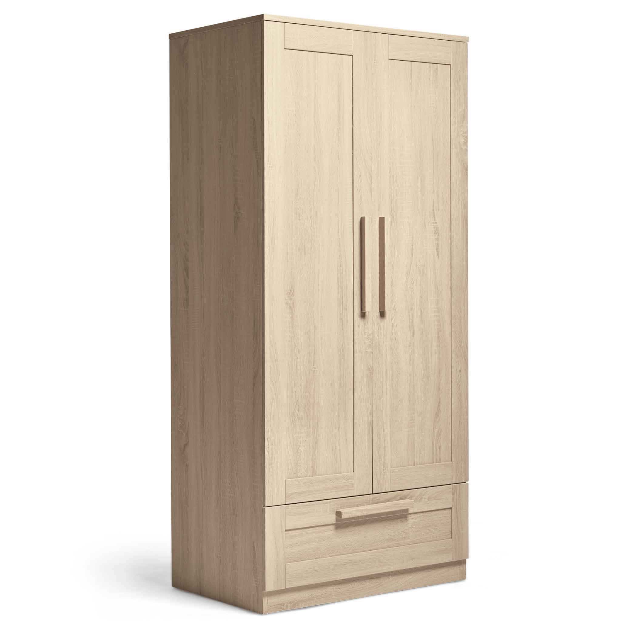 Mamas & Papas Atlas 3 Piece Cotbed Range Light Oak Nursery Room Sets