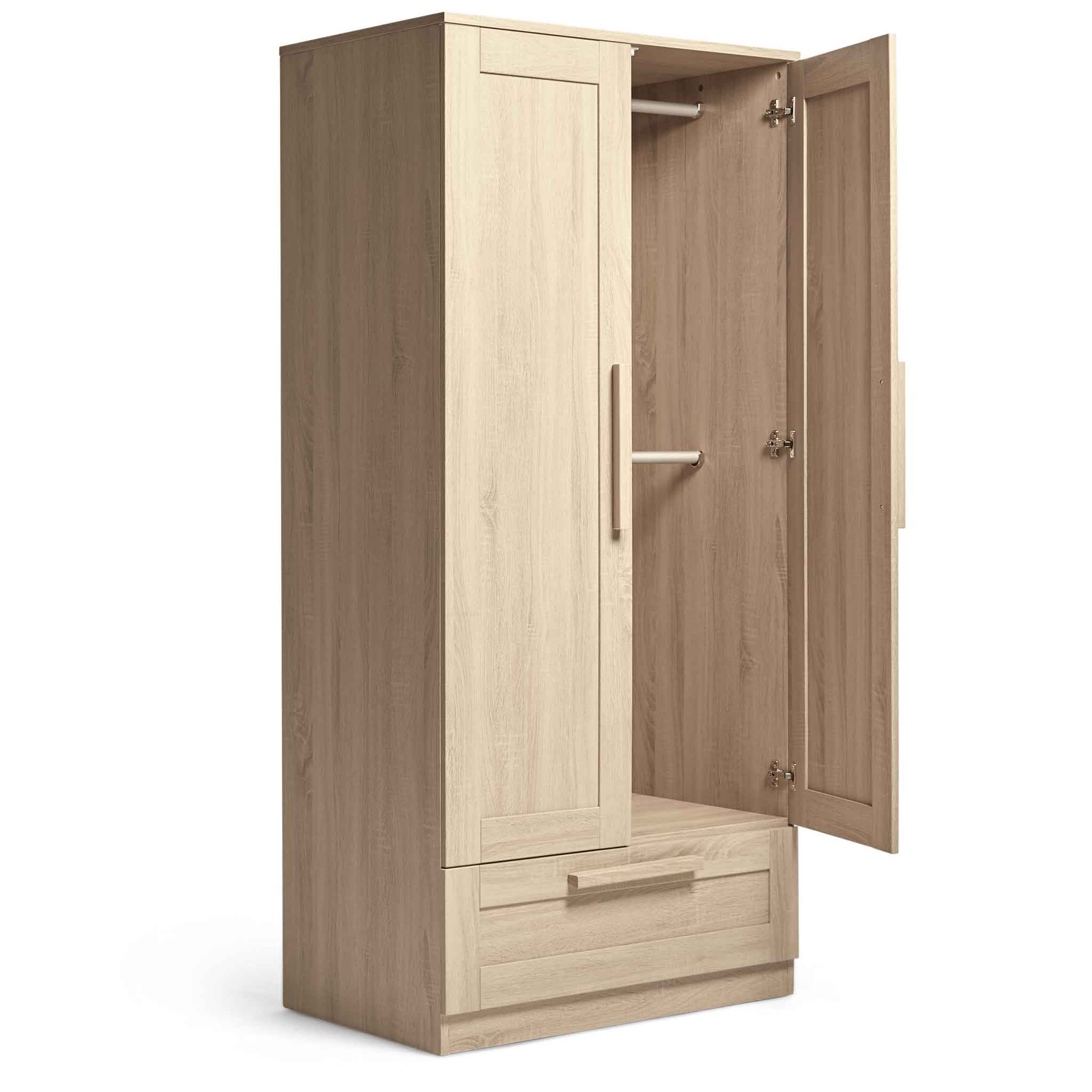 Mamas & Papas Atlas 3 Piece Cotbed Range Light Oak Nursery Room Sets
