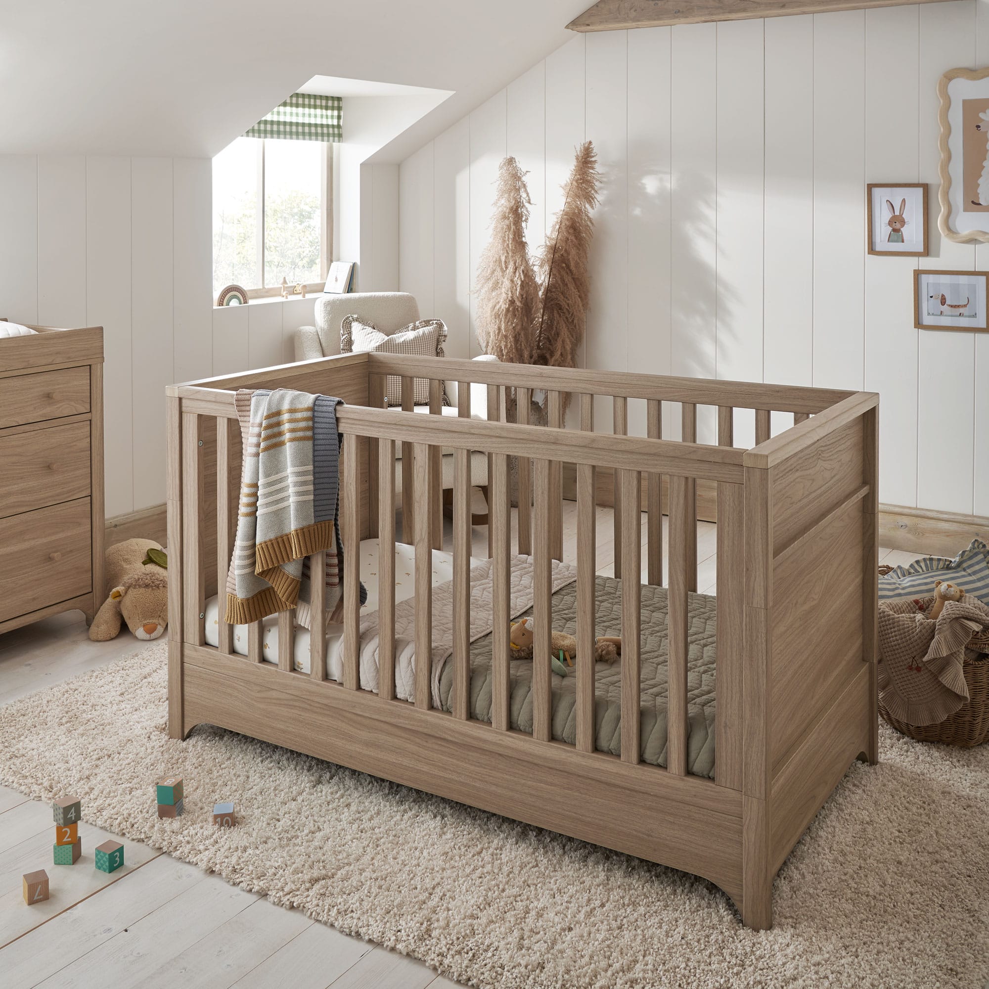 Mamas & Papas Barton 3 Piece Range in Natural Oak Nursery Room Sets