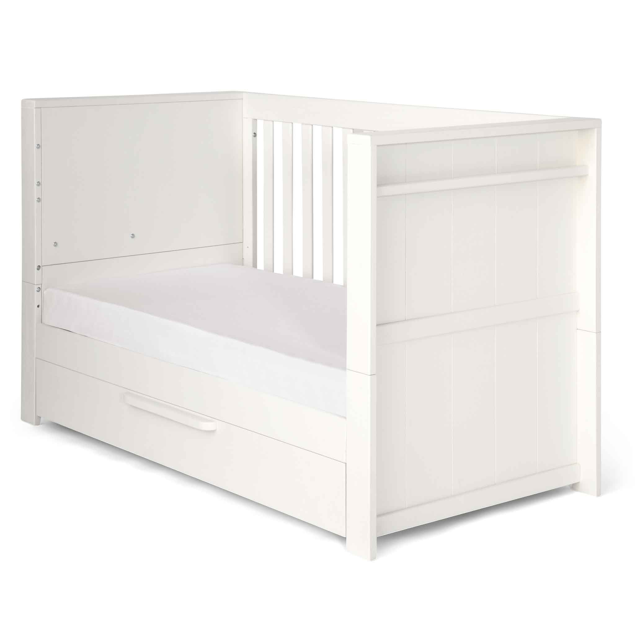 Mamas & Papas Franklin 2 Piece Cotbed Roomset White Wash Nursery Room Sets