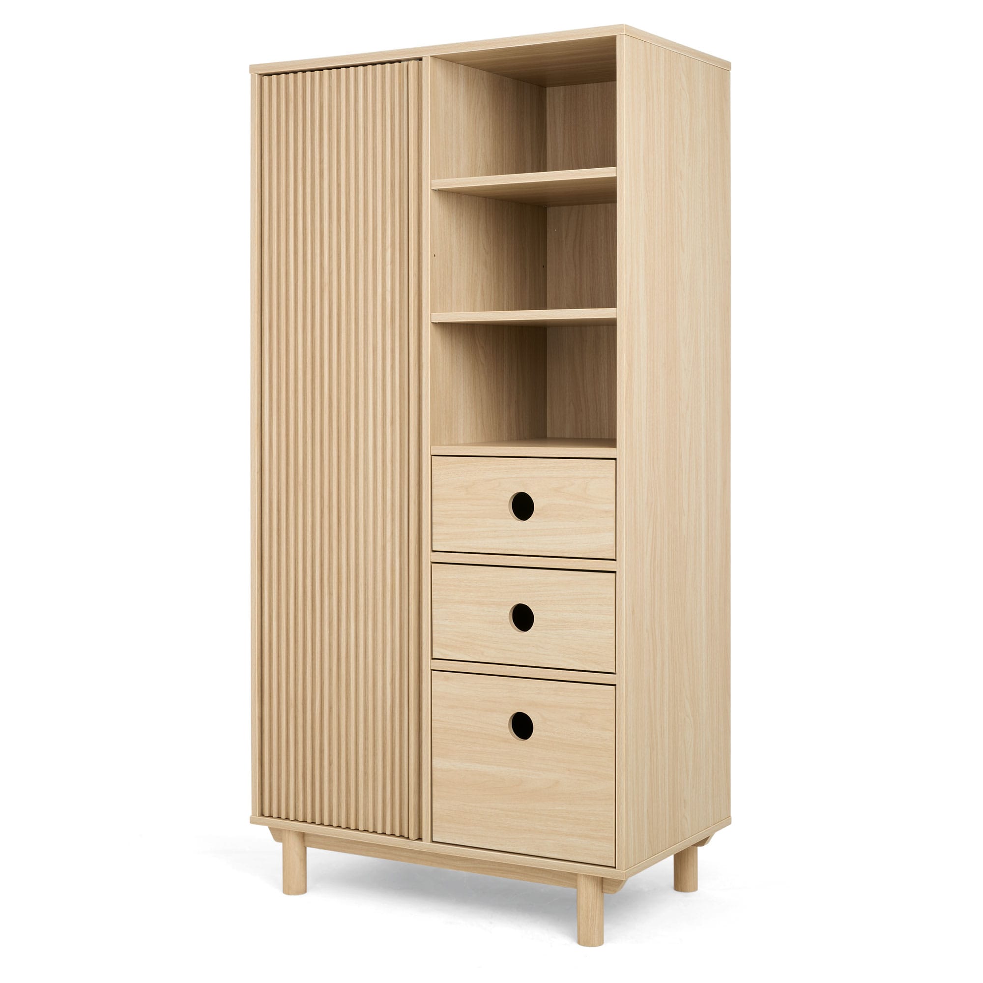Mamas & Papas Oska 2 Piece Wide Range in Natural Oak Nursery Room Sets