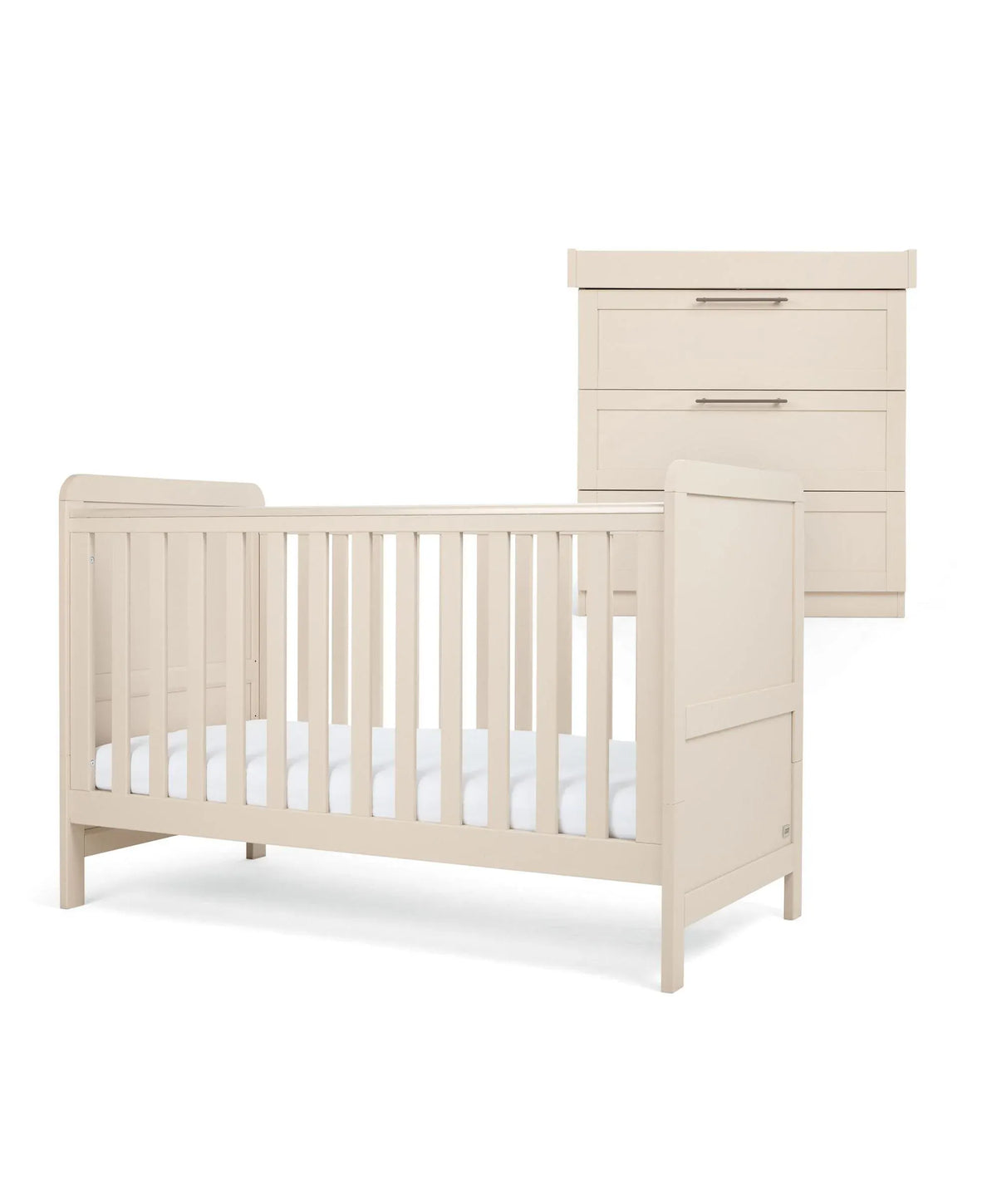 Mamas & Papas Walton 2 Piece Cotbed Roomset Cashmere Nursery Room Sets