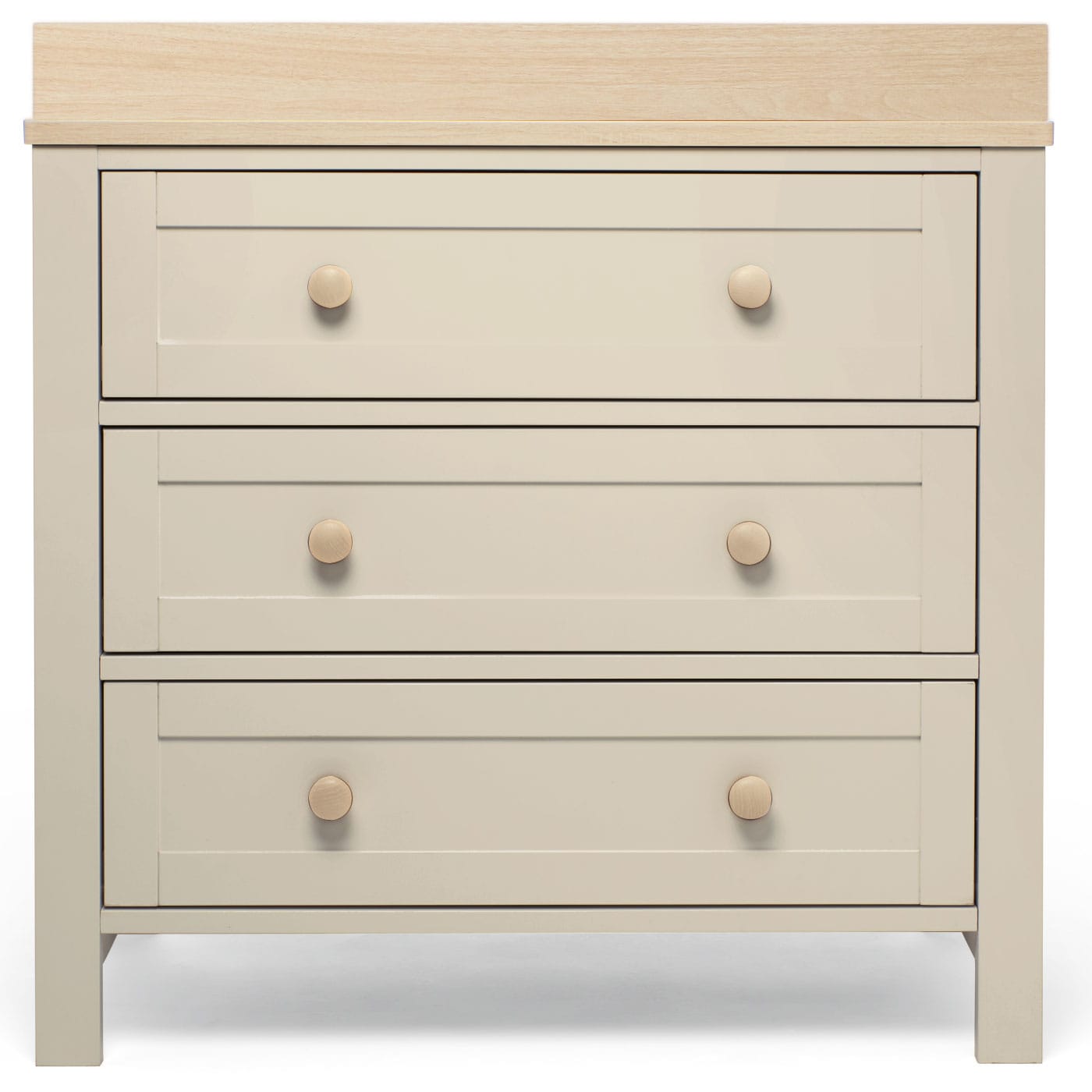 Mamas & Papas Wedmore 3 Piece Cotbed Range in Cashmere/Oak Nursery Room Sets