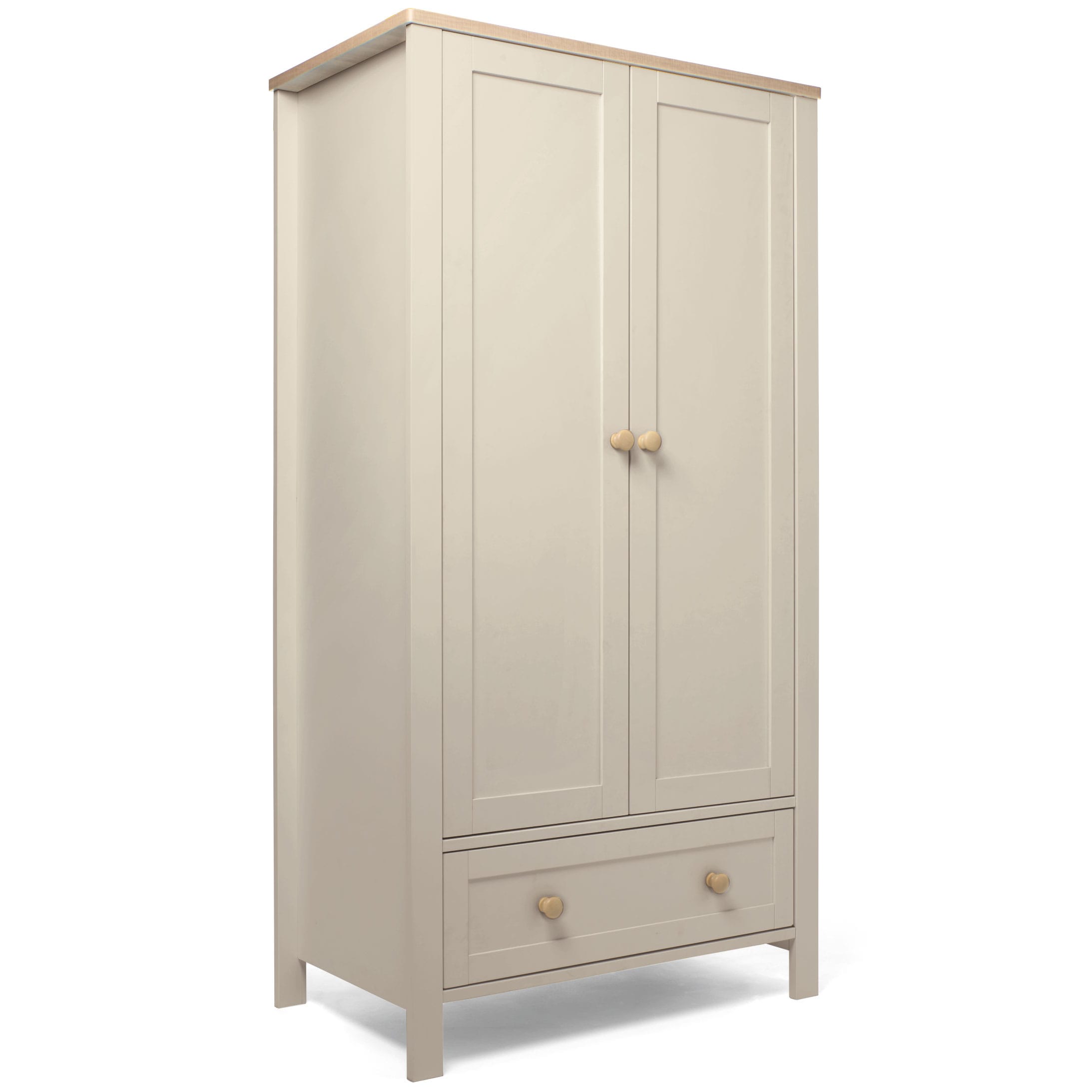 Mamas & Papas Wedmore 3 Piece Cotbed Range in Cashmere/Oak Nursery Room Sets