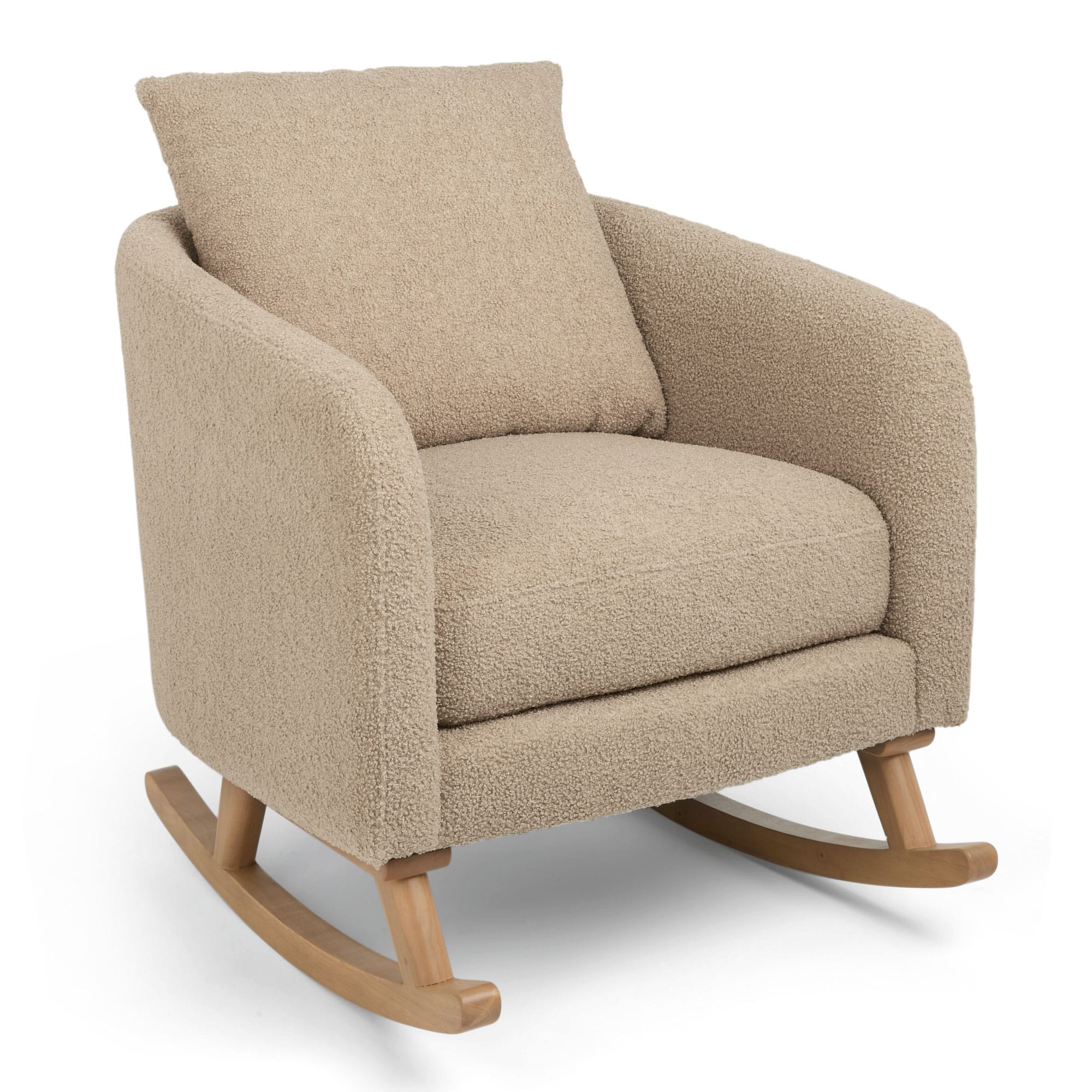 Mamas & Papas Alma Nursing Chair in Fawn Boucle Weave Nursing Chairs