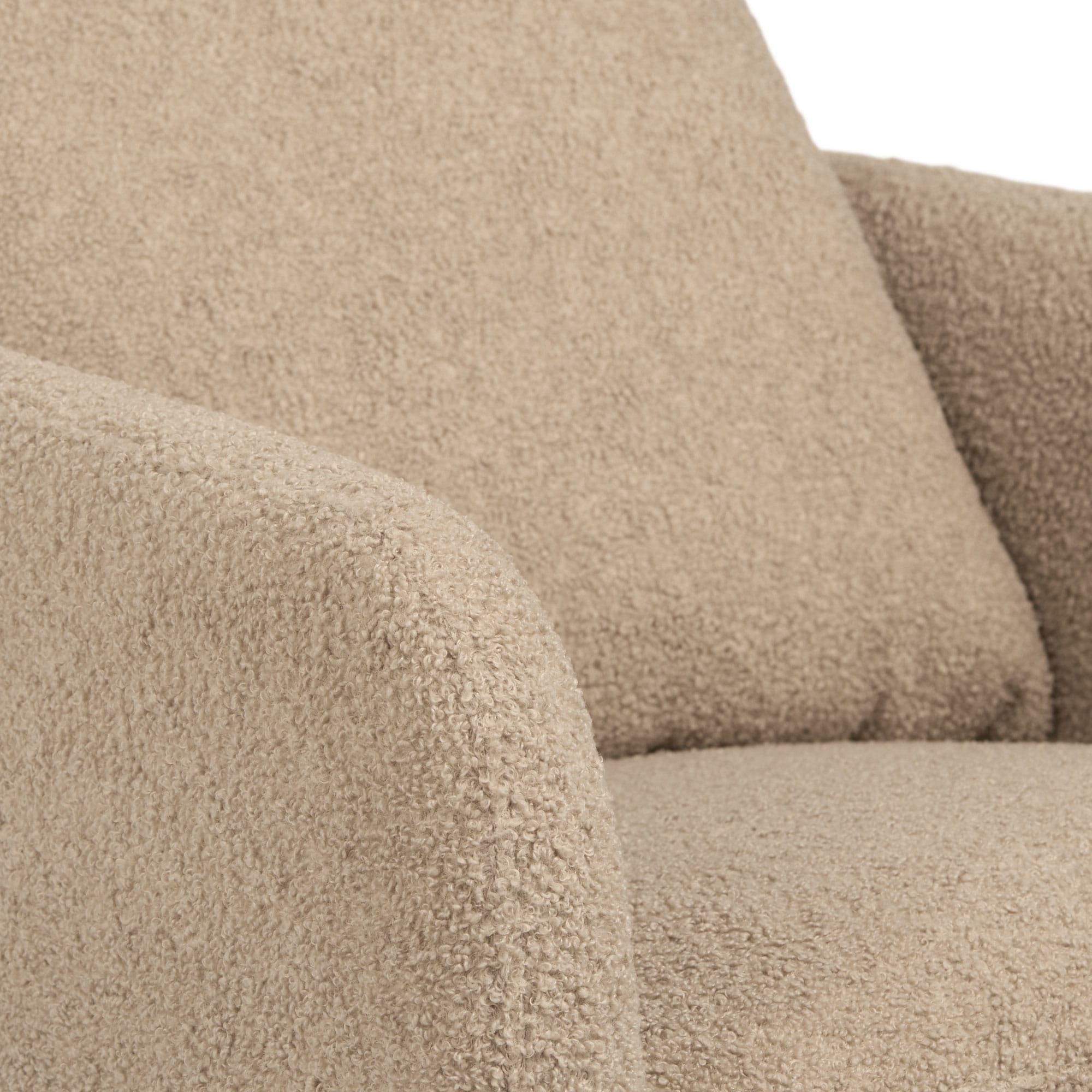 Mamas & Papas Alma Nursing Chair in Fawn Boucle Weave Nursing Chairs