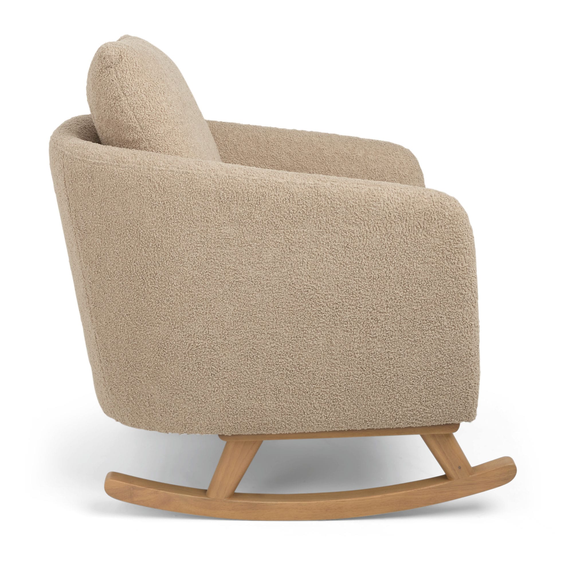 Mamas & Papas Alma Nursing Chair in Fawn Boucle Weave Nursing Chairs