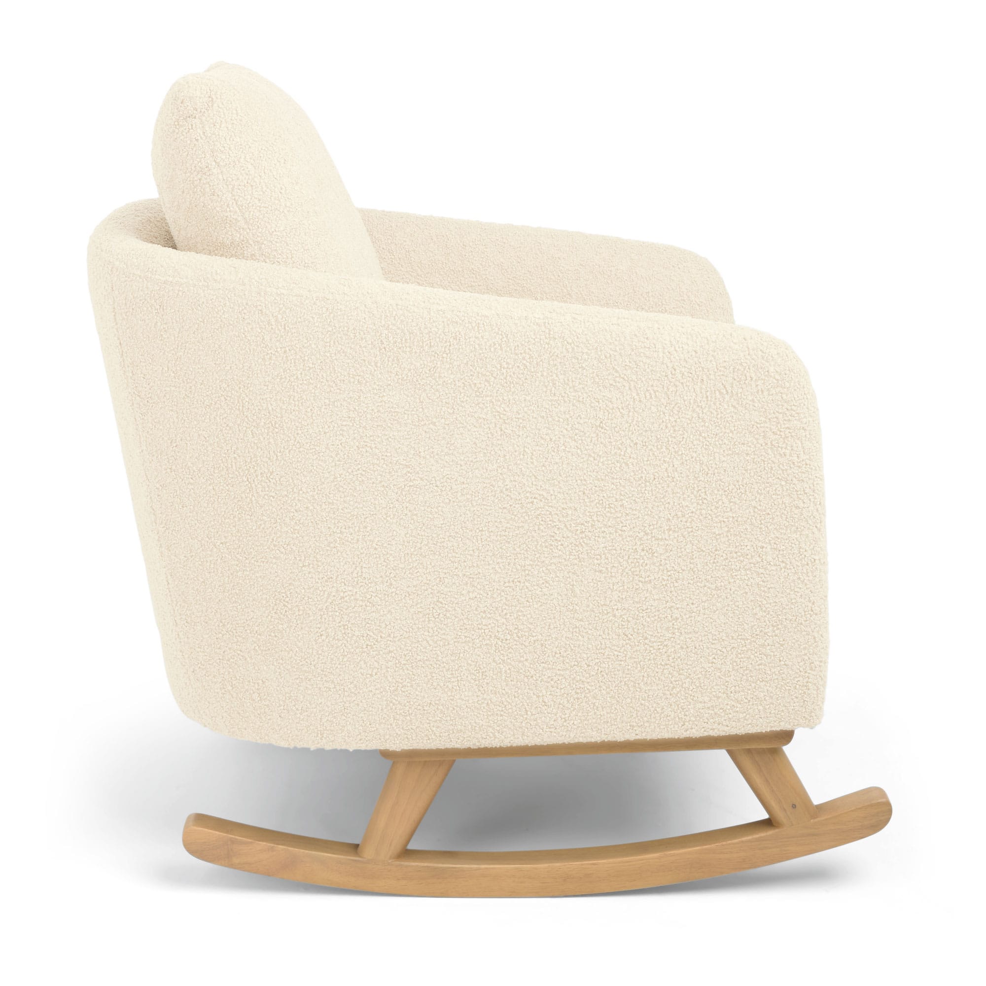 Mamas & Papas Alma Nursing Chair in Off White Boucle Weave Nursing Chairs