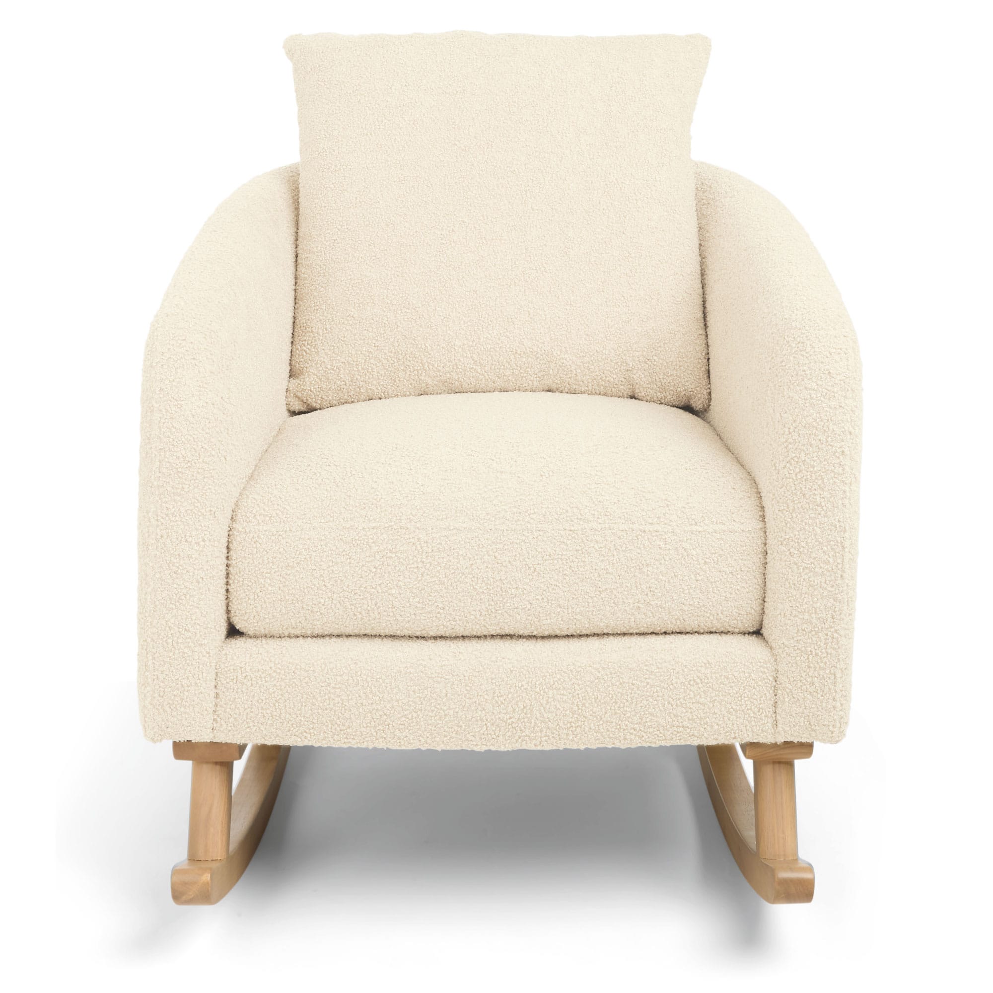 Mamas & Papas Alma Nursing Chair in Off White Boucle Weave Nursing Chairs