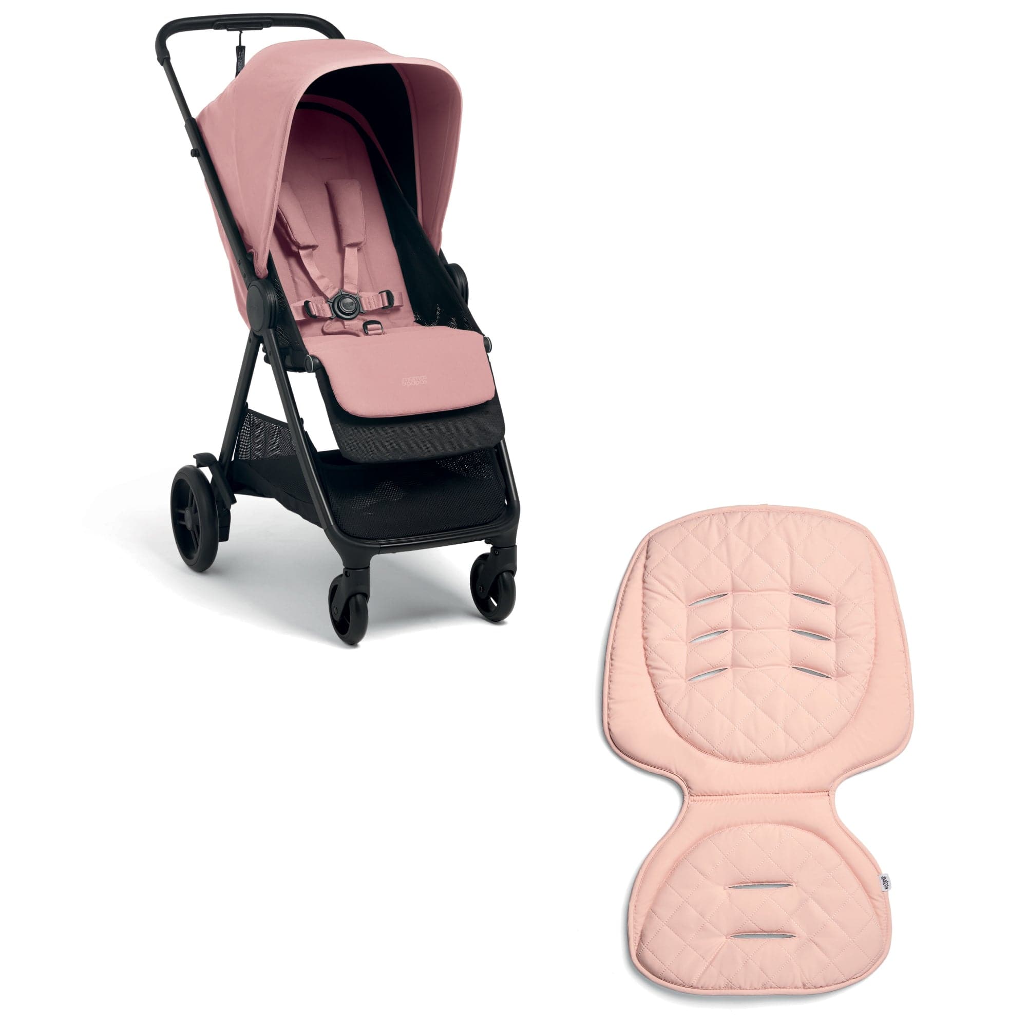Mamas & Papas Libro Stroller & Liner Bundle in Peony Pushchairs & Buggies 50901PN00 5063229135590
