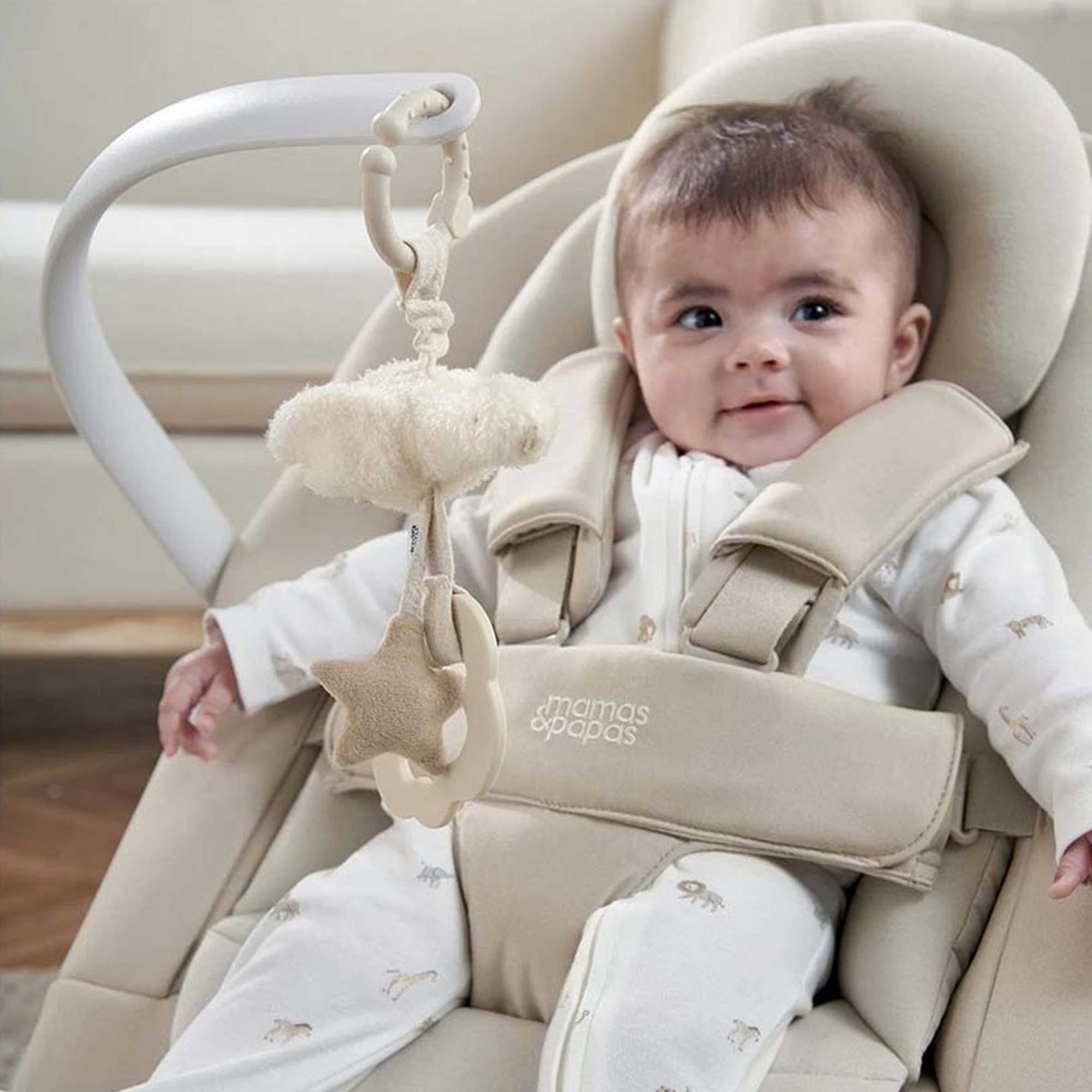 Mamas & Papas Eno Bouncer in Cashmere Rocking Bouncing Cradles 5083A0100 5063229135132